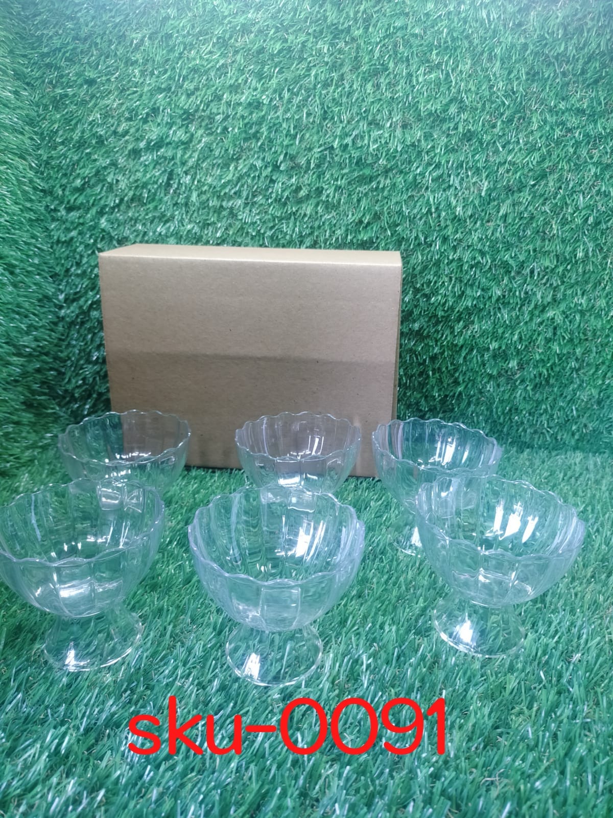 Serving Dessert Bowl Ice Cream Salad Fruit Bowl - 6pcs Serving Dessert Bowl Ice Cream Salad Fruit Bowl - 6pcs