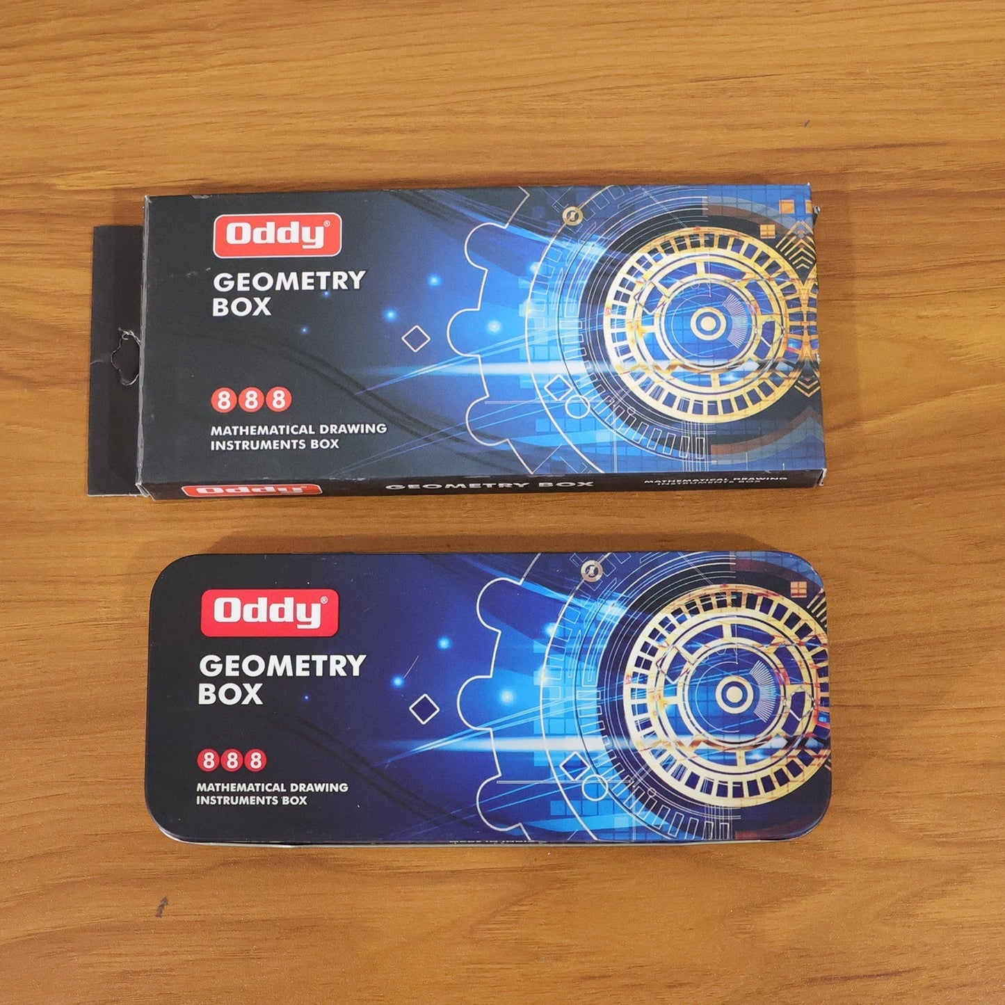 Oddy Premium Metal Geometry Box Set (1 Set)