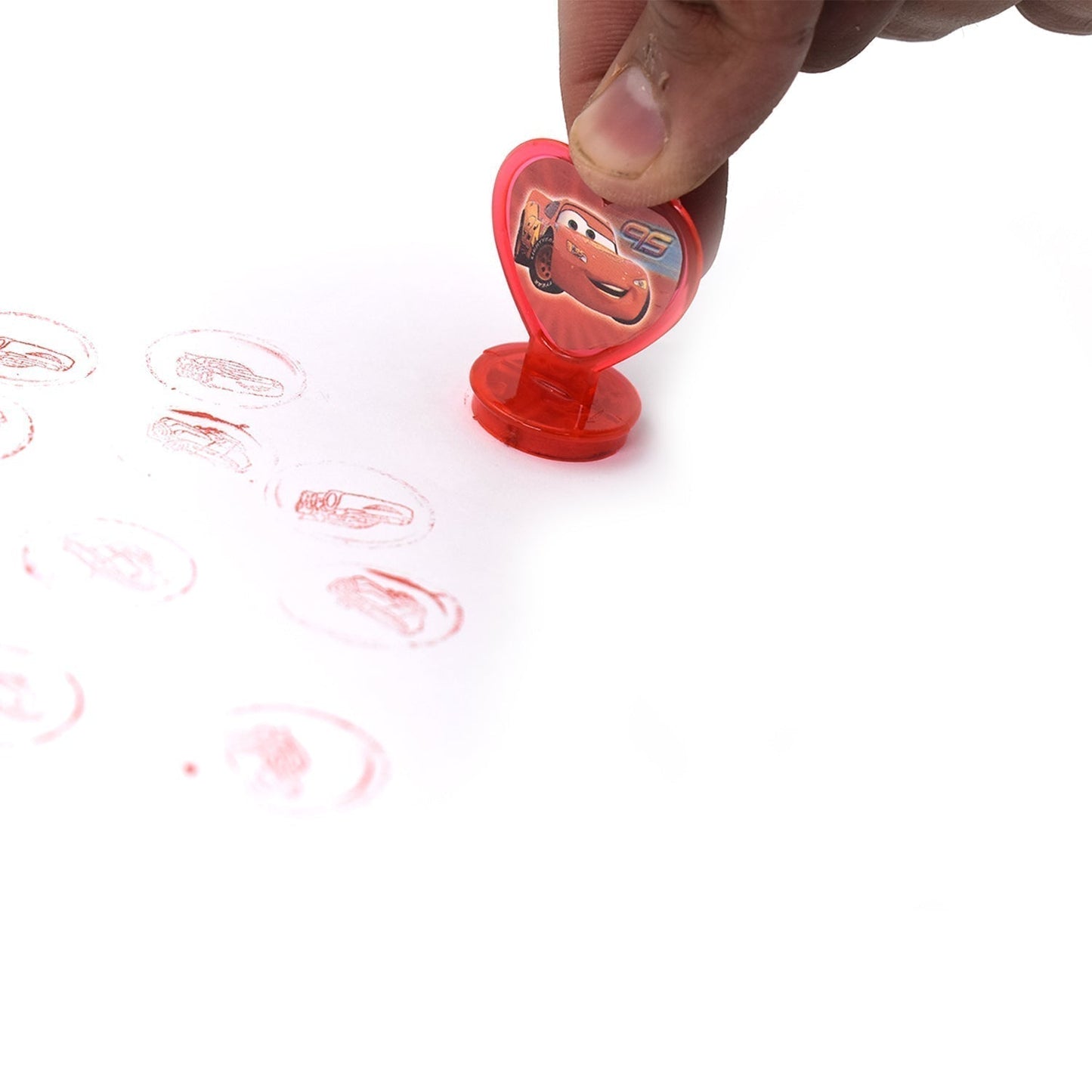 6 Pc Car Stamp Set used in all types of household places by kids and children’s for playing purposes.
