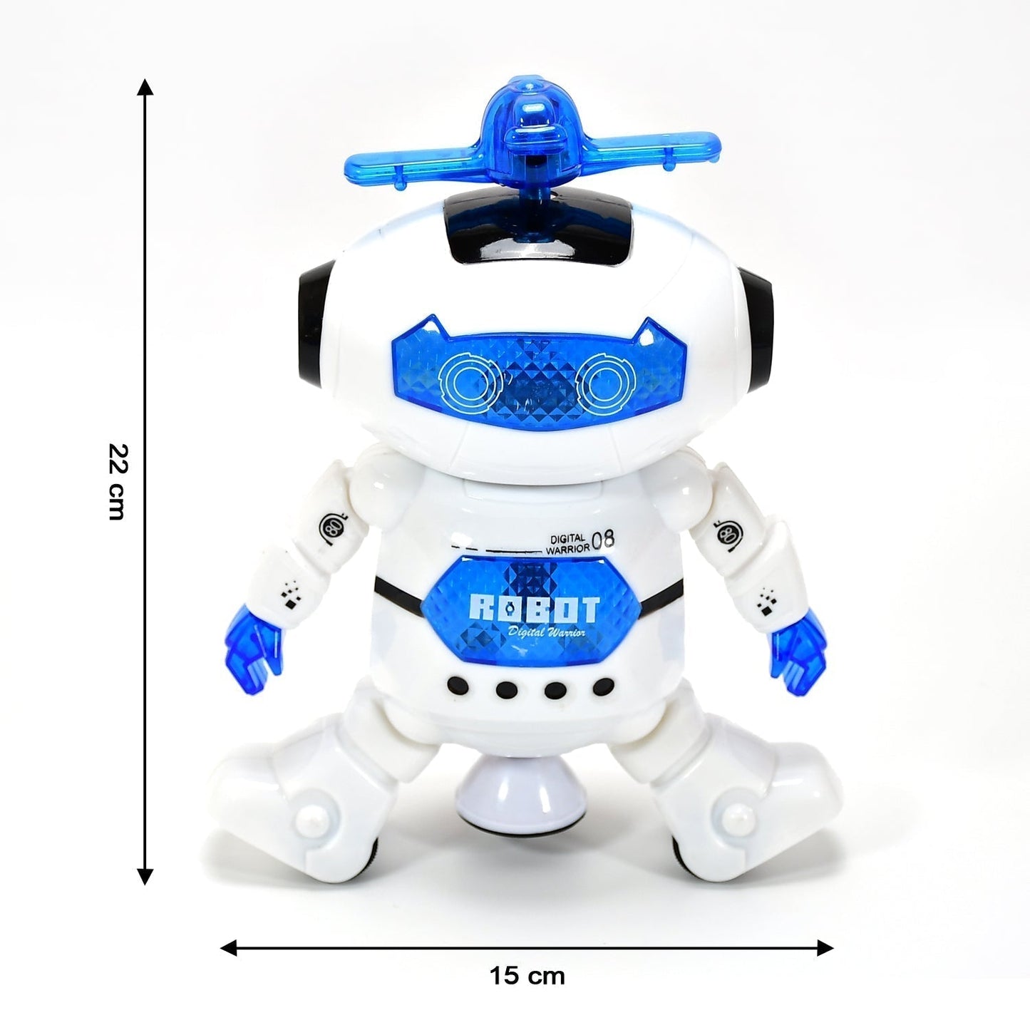 Dancing Robot with 3D Lights and Music.