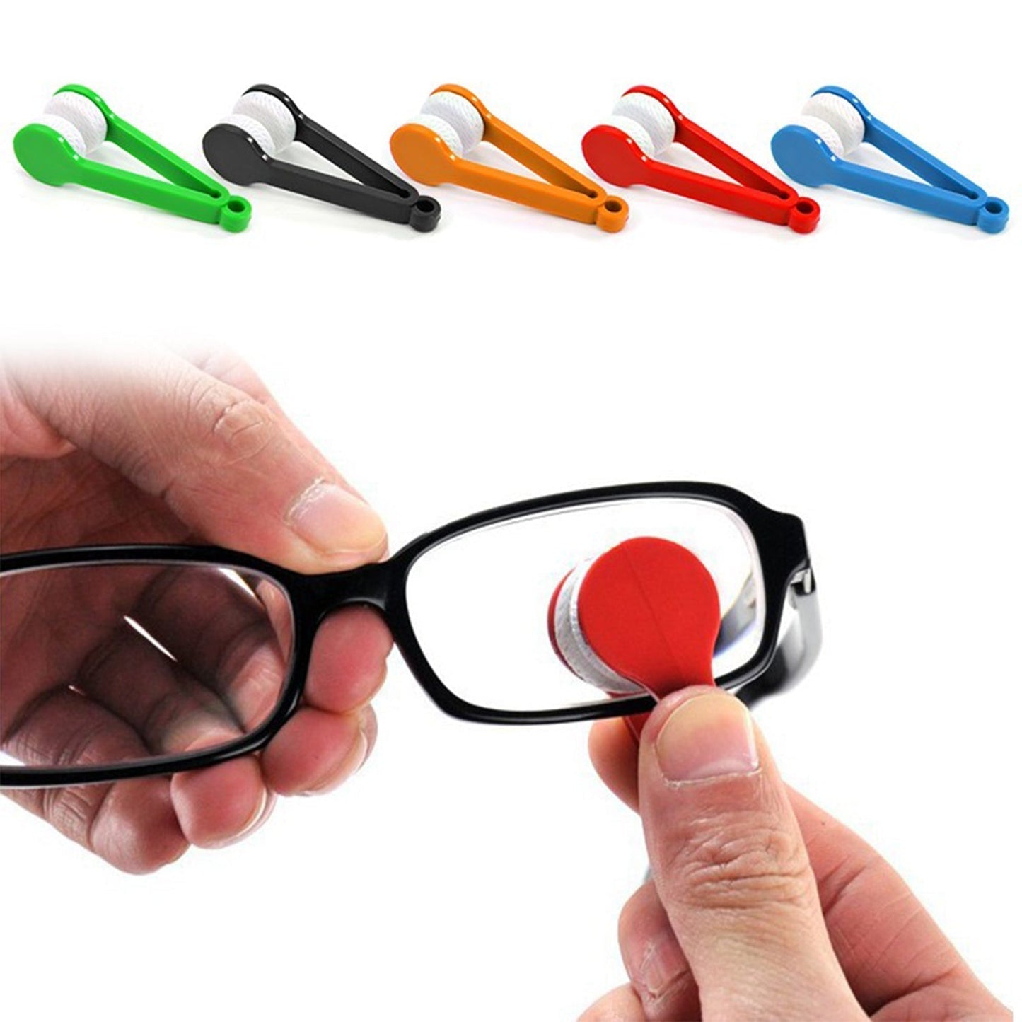 5 Pc Goggle Cleaner With Box used for cleaning glasses and goggles and can be used in all kinds of places like household and official.