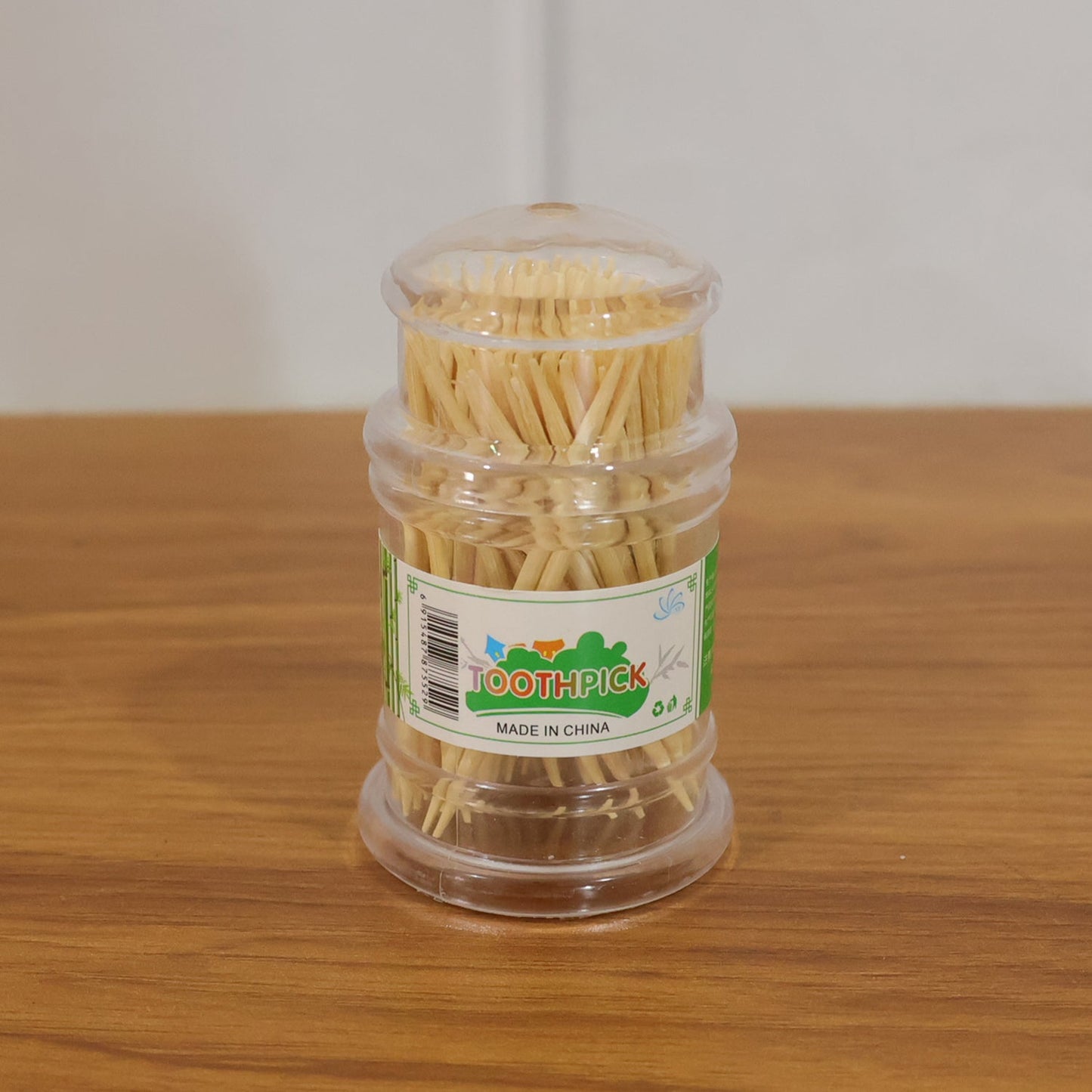Premium Wooden Toothpick Jar Pack (1 Set)