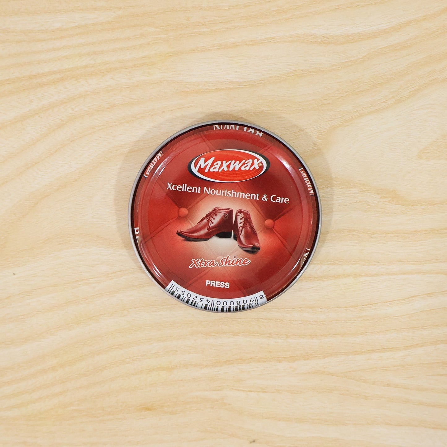 Maxwax Brown Shoe Polish Cream (1 Pc, 40 Gm)