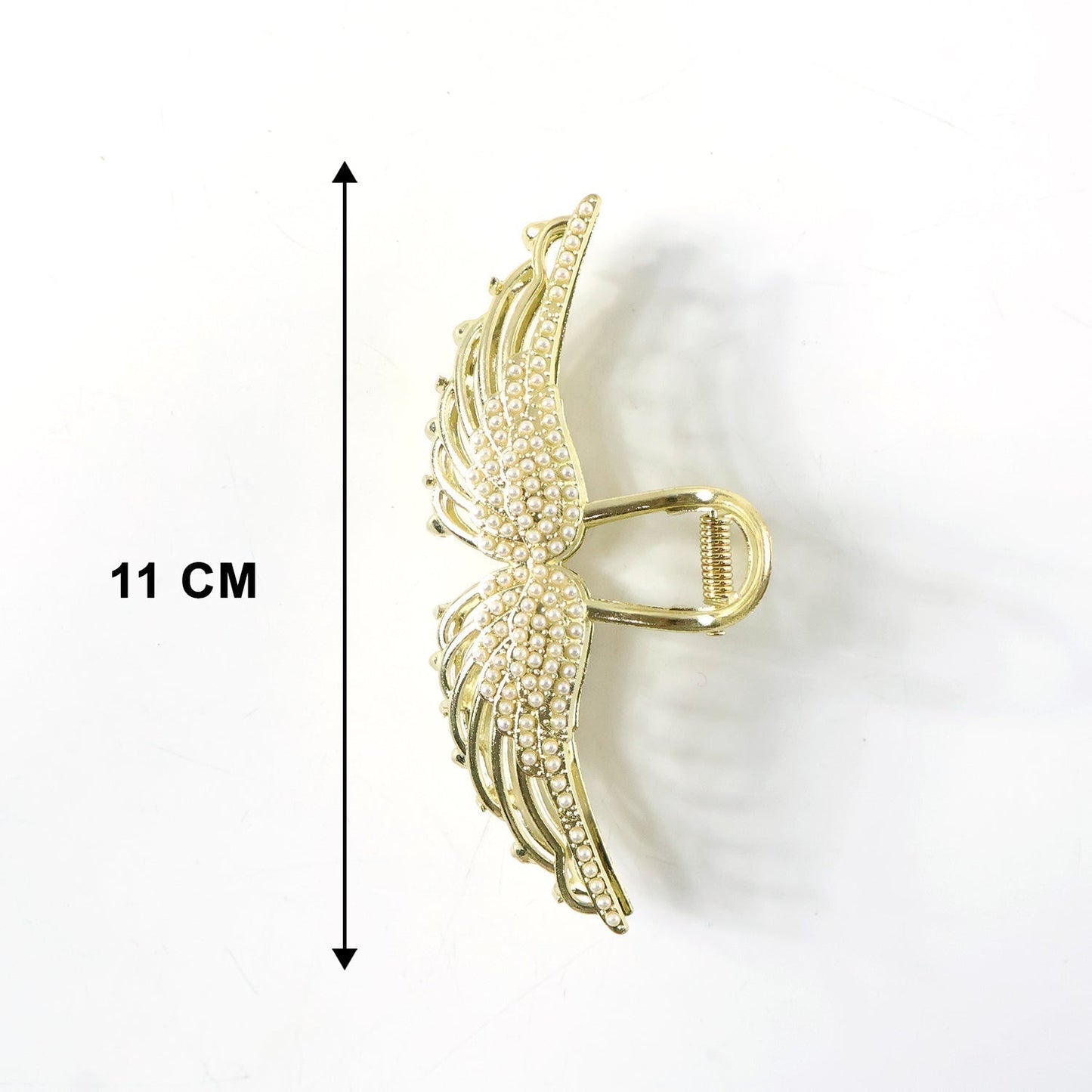 Premium Pearl Studded Elegant Hair Claw Clip for Women (1 Pc)