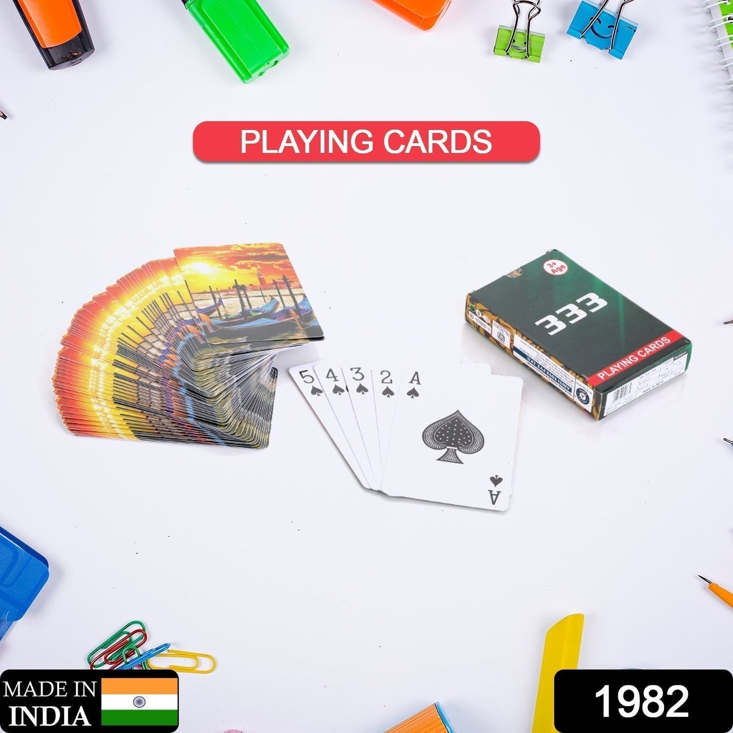 Luxury Playing Cards Deck with HD Printing & Premium Quality