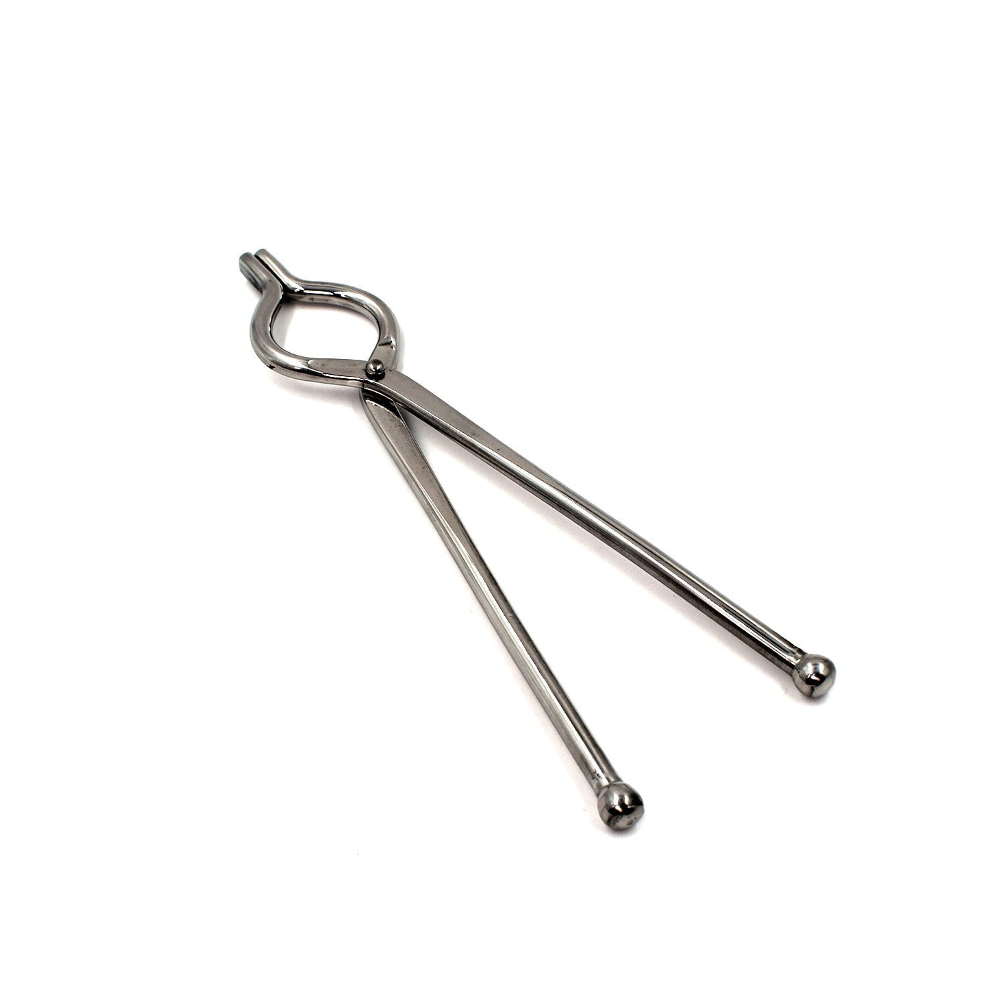 Ganesh Premium Quality Unbreakable Stainless Steel Goti Sandsi / Sansi / Pakkad / Pincer / Chimta / Tongs / Utensil Holder Smart Kitchen Tool - 8mm
