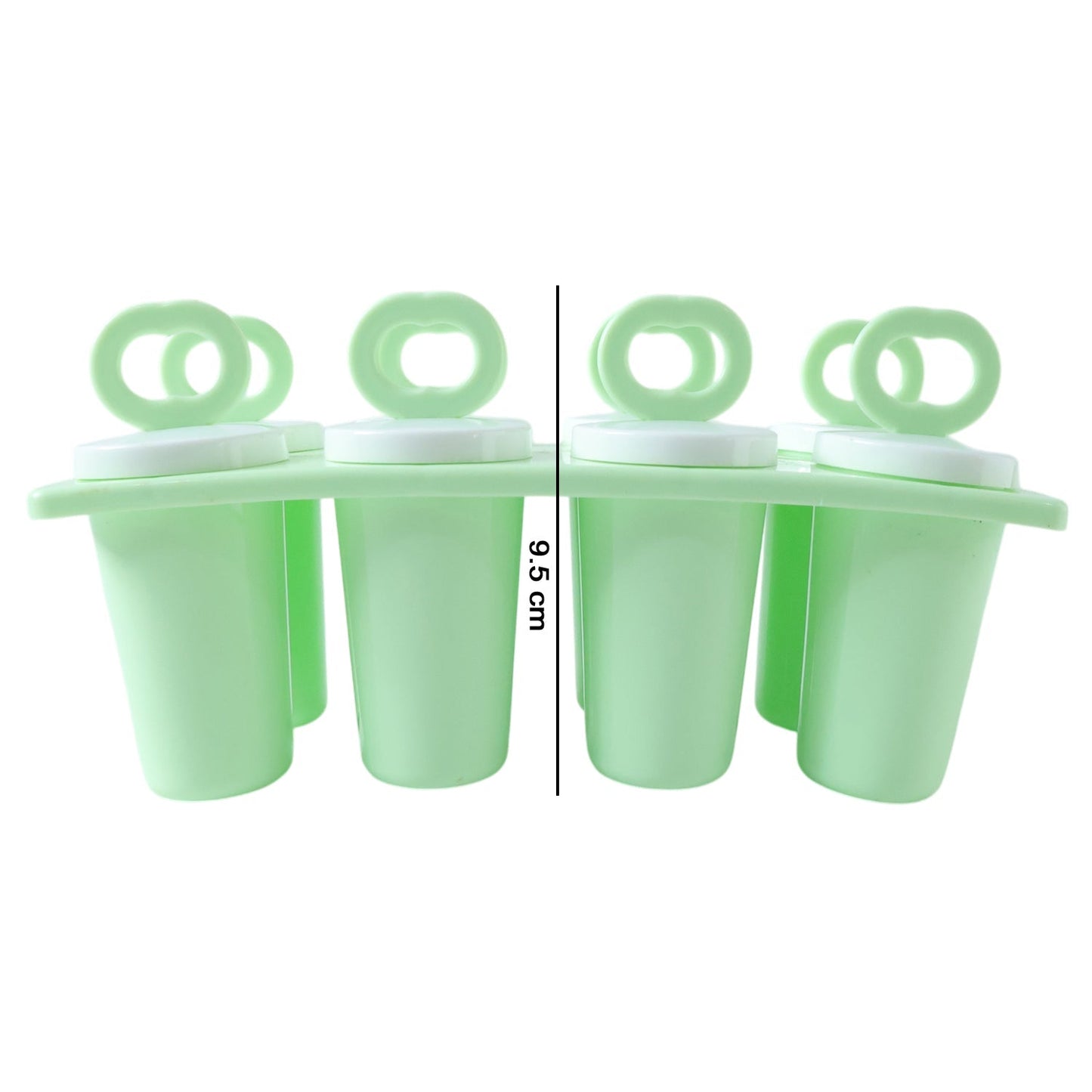 Prexo Plastic Ice Cream Popsicle Maker (8 Pc Set)