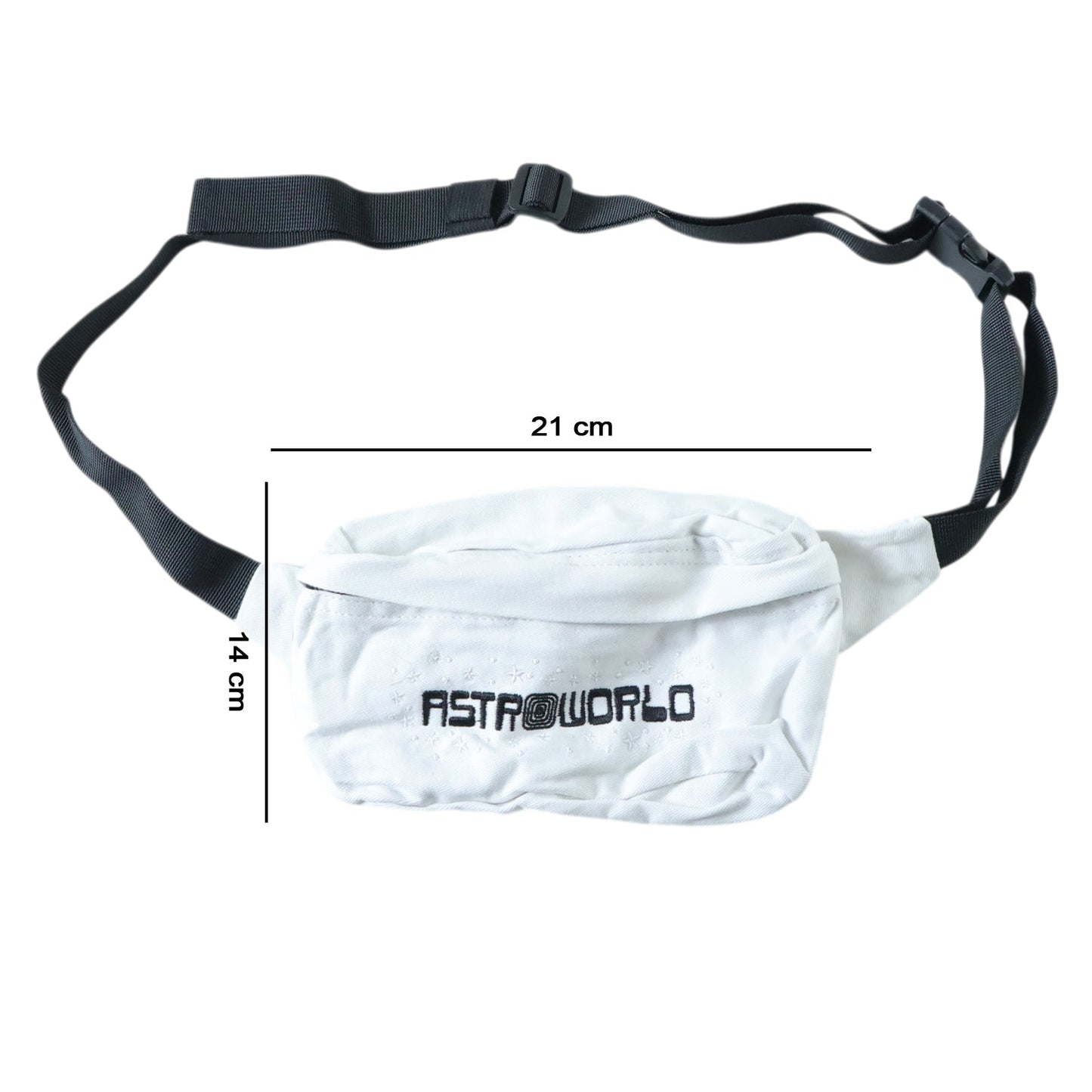 Adjustable Waist Bag Crossbody Sling Bag (1 Pc, 21 x 14 Cm)