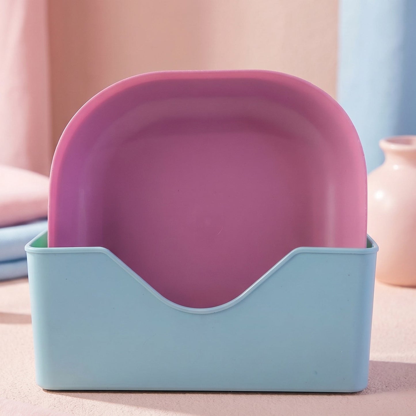 11 in 1 Plastic Snack Serving Plates Set, Multi-Compartment Party Snack Tray