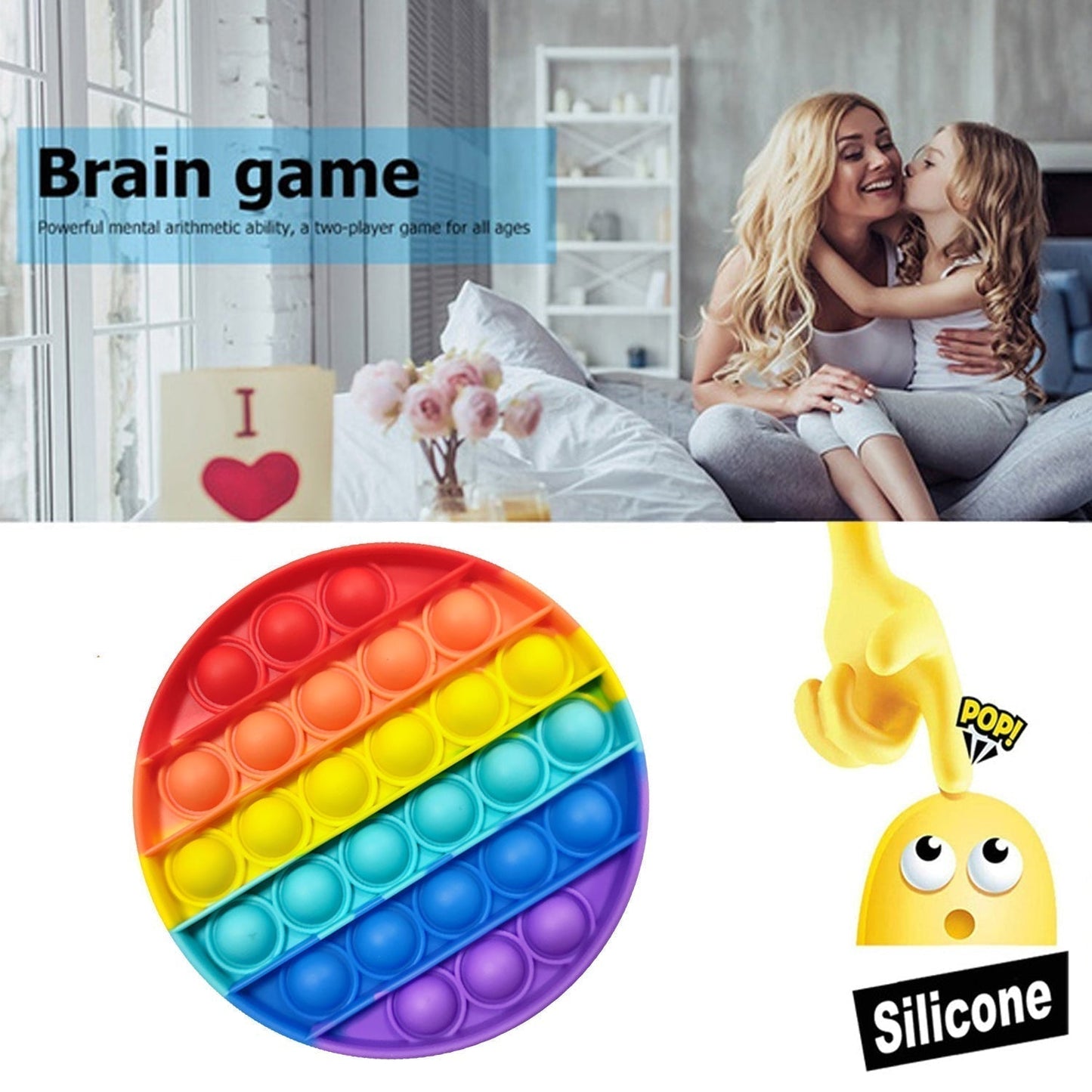 Round it Toy For Stress Reliever Toy 1 pc