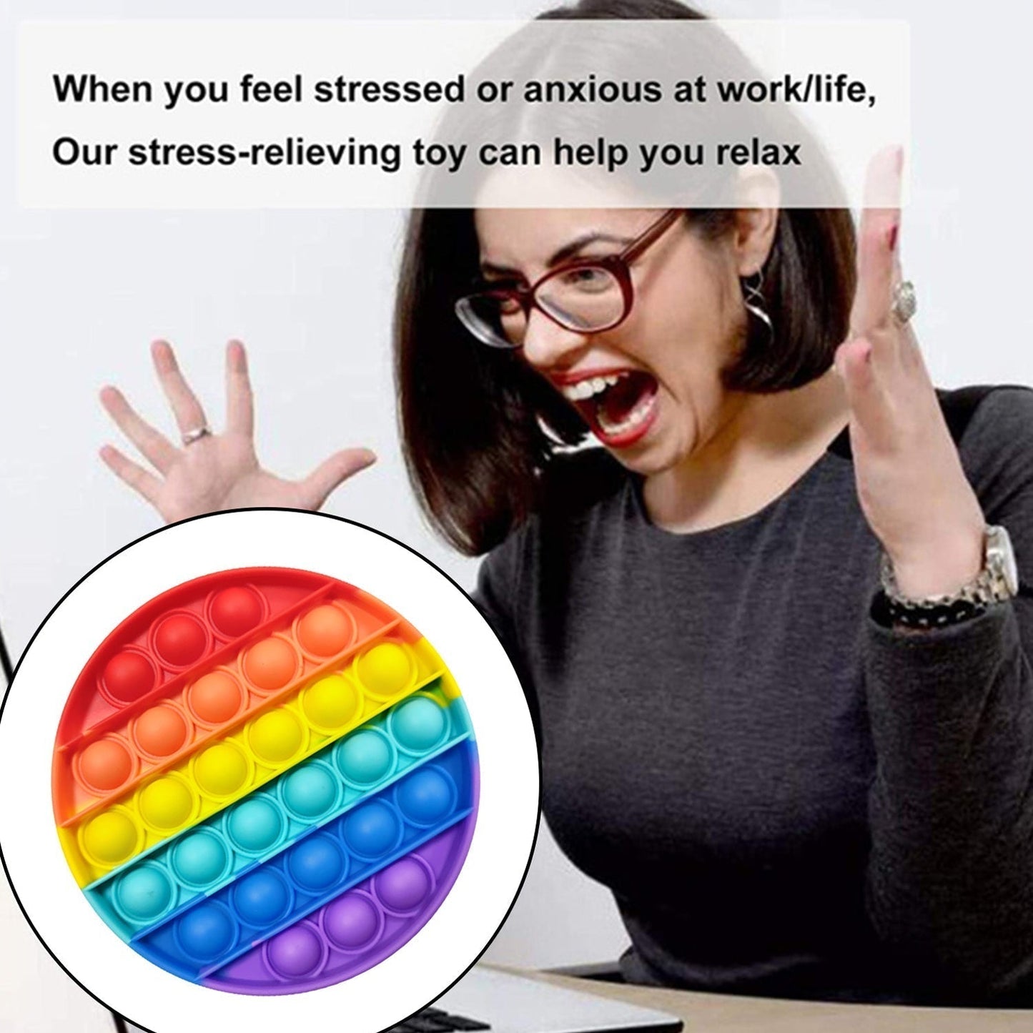 Round it Toy For Stress Reliever Toy 1 pc