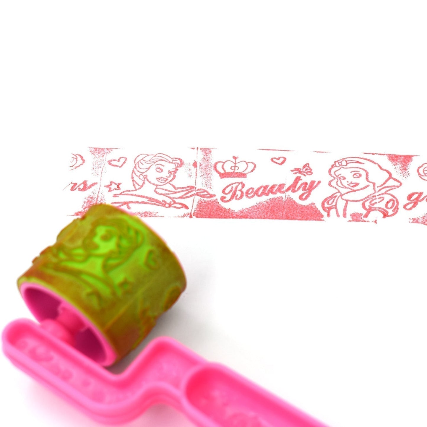 Roller Stamp used in all types of household places by kids and children’s for playing purposes.