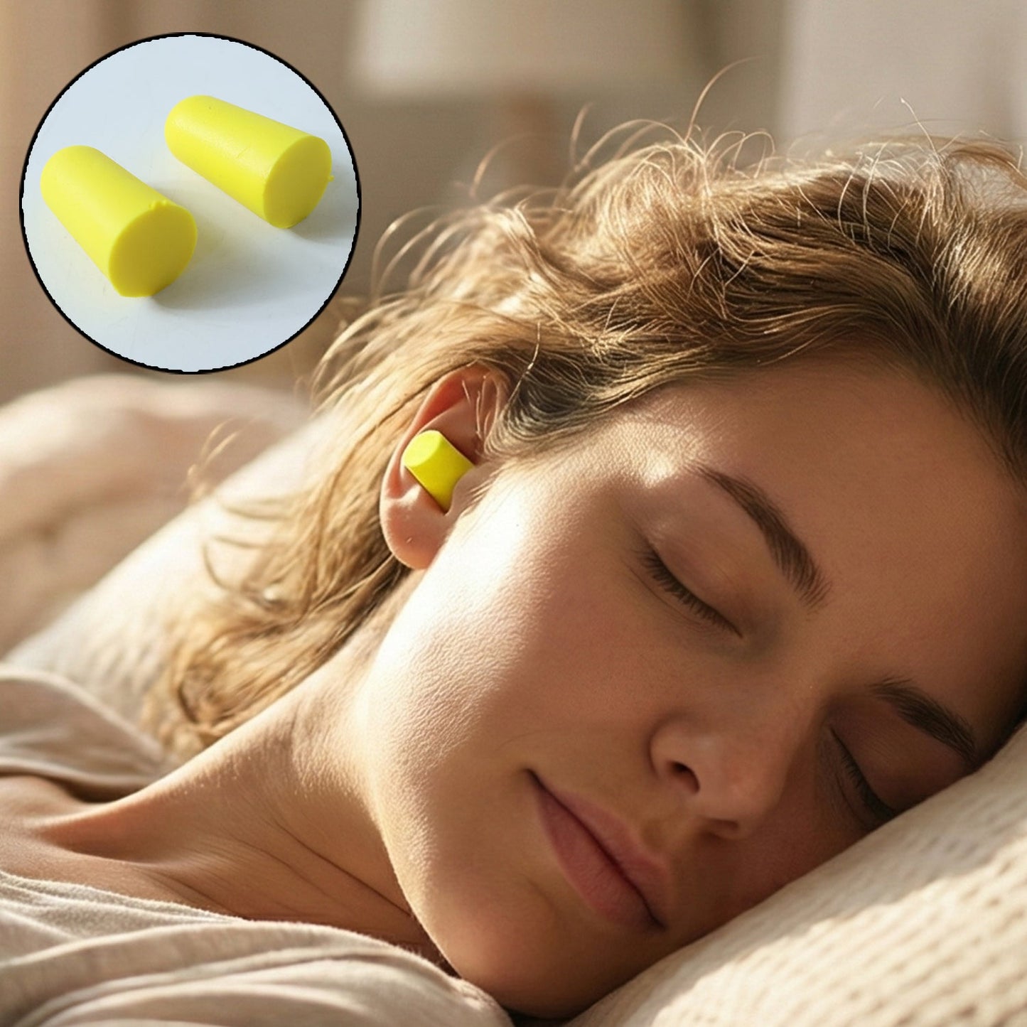 Soft Foam Noise Reduction Ear Plugs (2 Pair Pack)