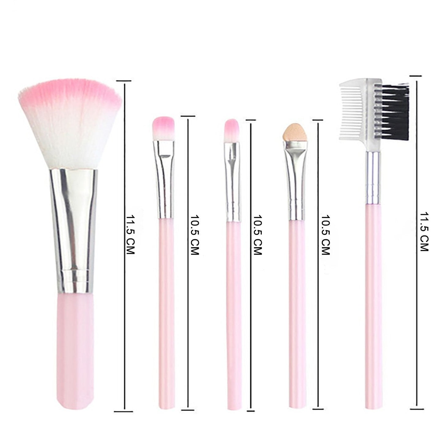 Makeup Brushes Kit (Pack of 5)