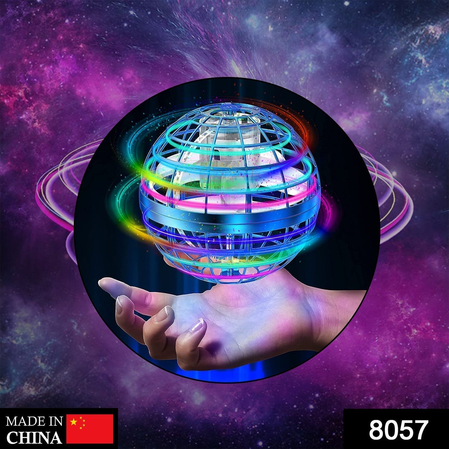 Flying Ball Toy - USB RGB Lights 360° Rotating Magic Ball | Natation