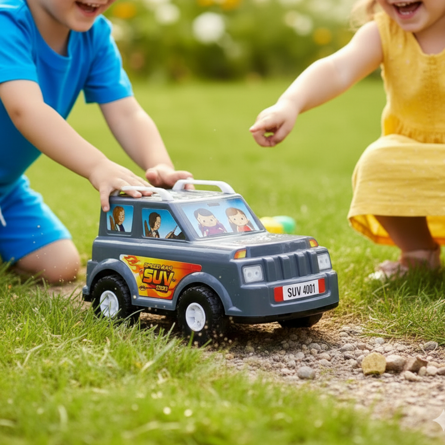Funwoods Scurry Toy Cars for Kids - 12 Pcs, Colorful, Fun & Interactive Cars