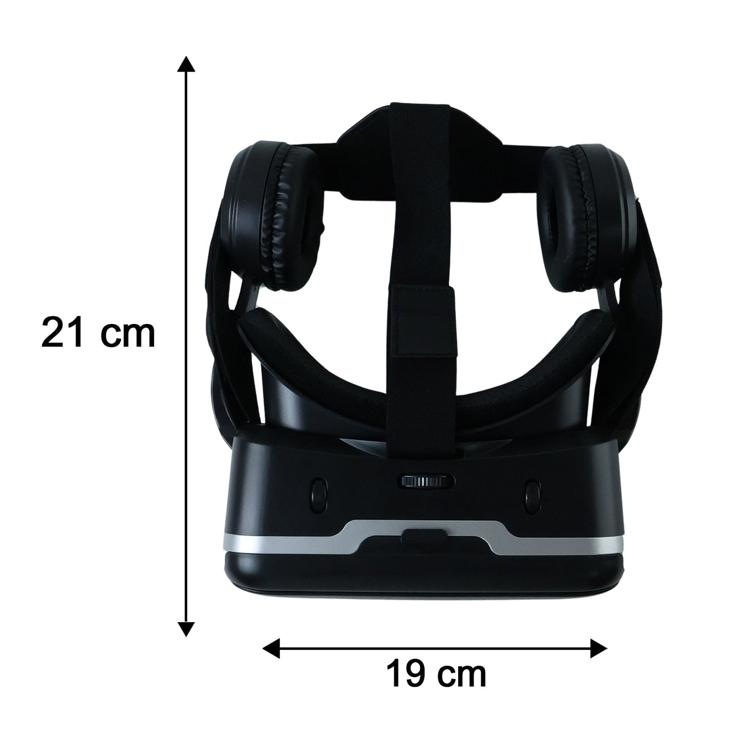 3D / HD VR Glasses Virtual Reality Goggles Headset for iOS for Android Smartphone VR Goggles-For 3D VR Movies Video Games with Headphones (1 Pc)