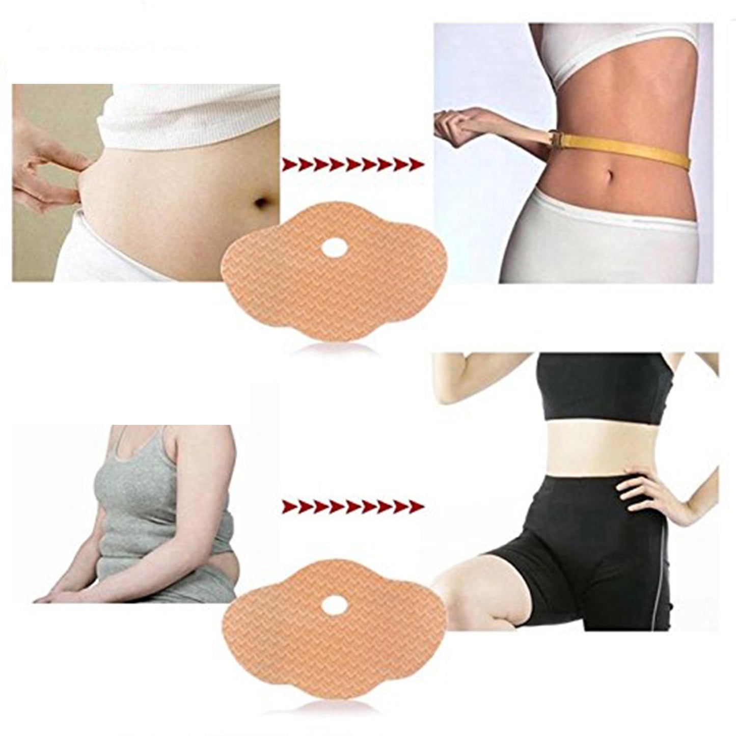 Wonder Patch Quick Slimming Patch Belly Slim Patch Abdomen Fat burning Navel Stick Slimer Face Lift Tool