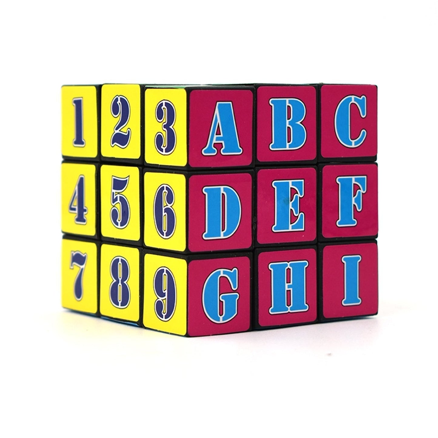 Alpha Numeric Cube used for entertaining and playing purposes by kids, children’s and even adults etc.