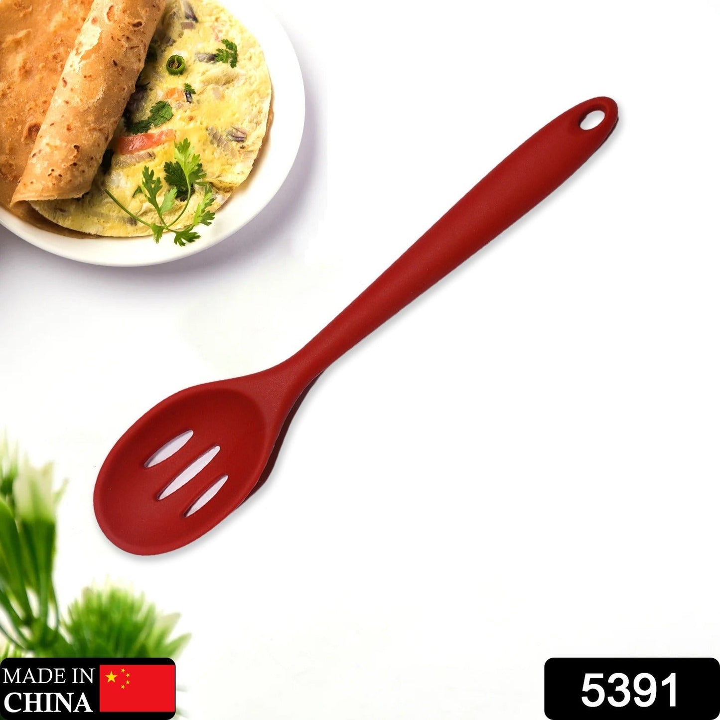 SILICON NON-STICK HEAT RESISTANT KITCHEN TURNER PREMIUM TURNER ( 1PC )