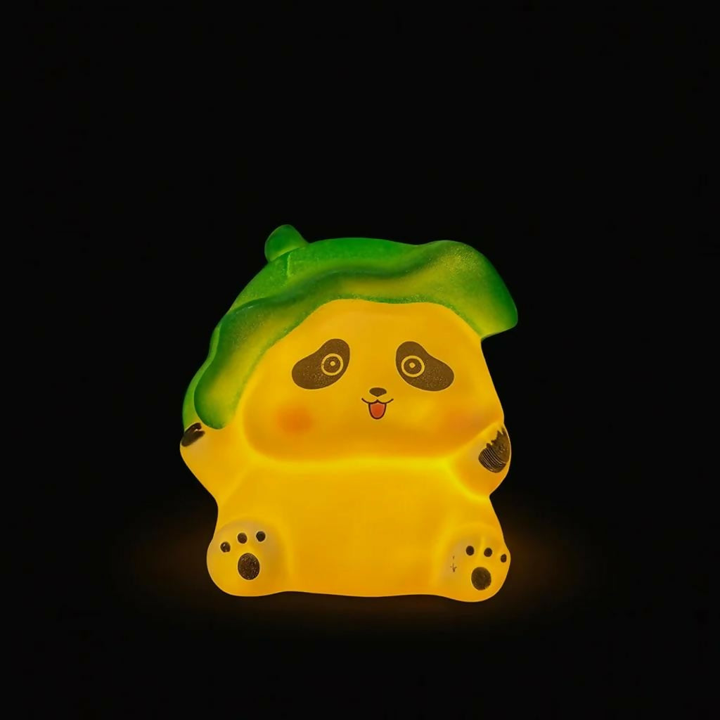 Cute Panda LED Night Lamp for Kids Room Desk Decor