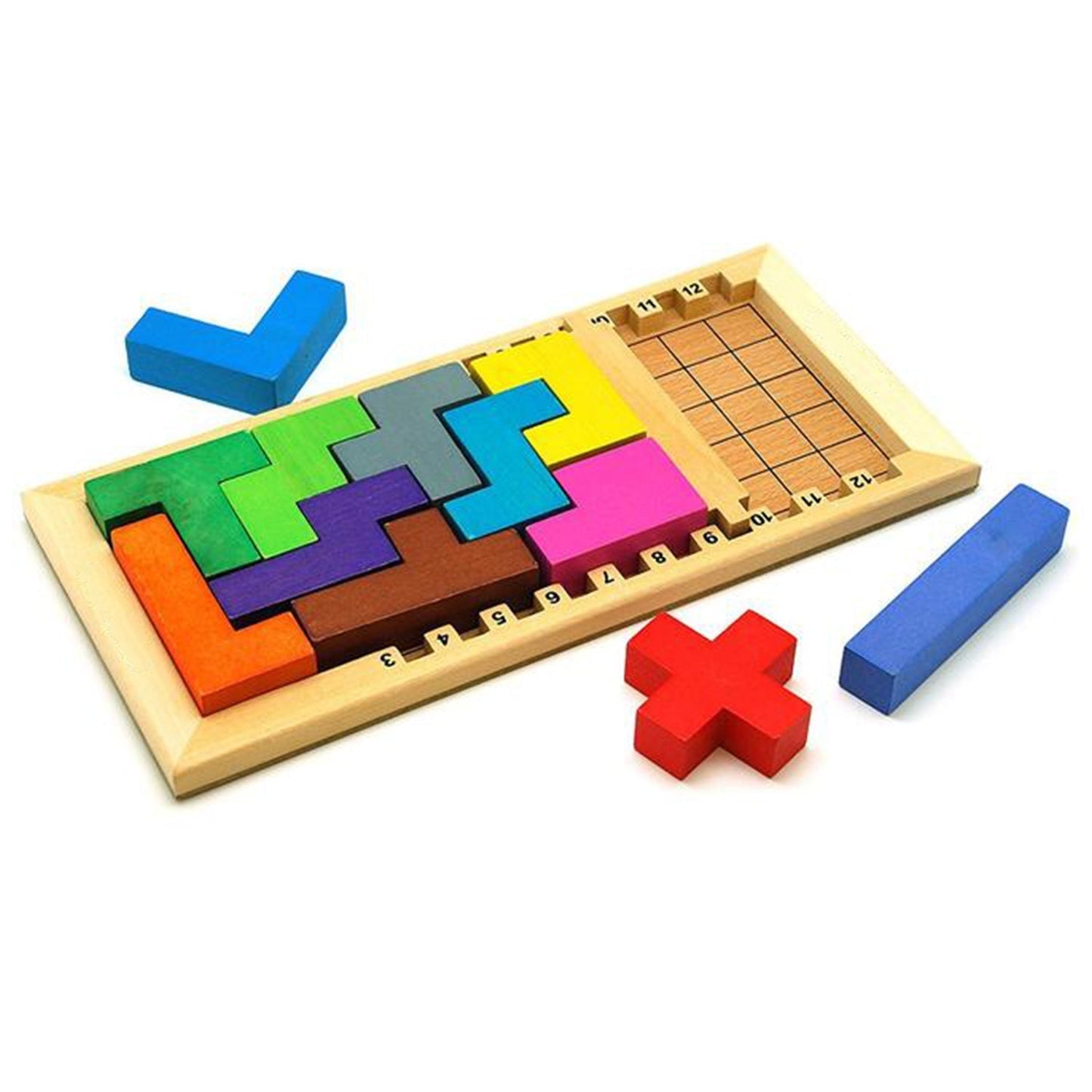 AT50 Wooden Mind Game – Engaging Play for Kids & Babies