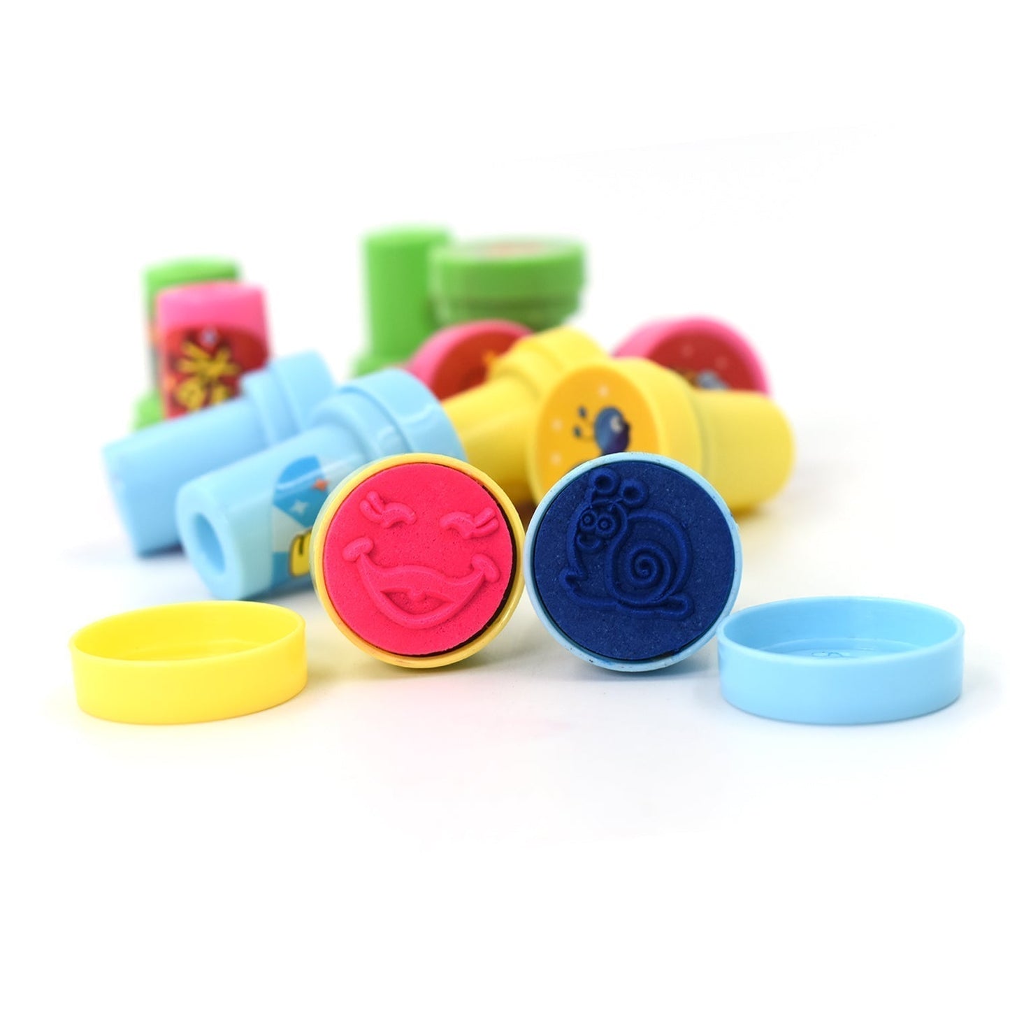 12 Pc Stamp Set used in all types of household places by kids and children’s for playing purposes.