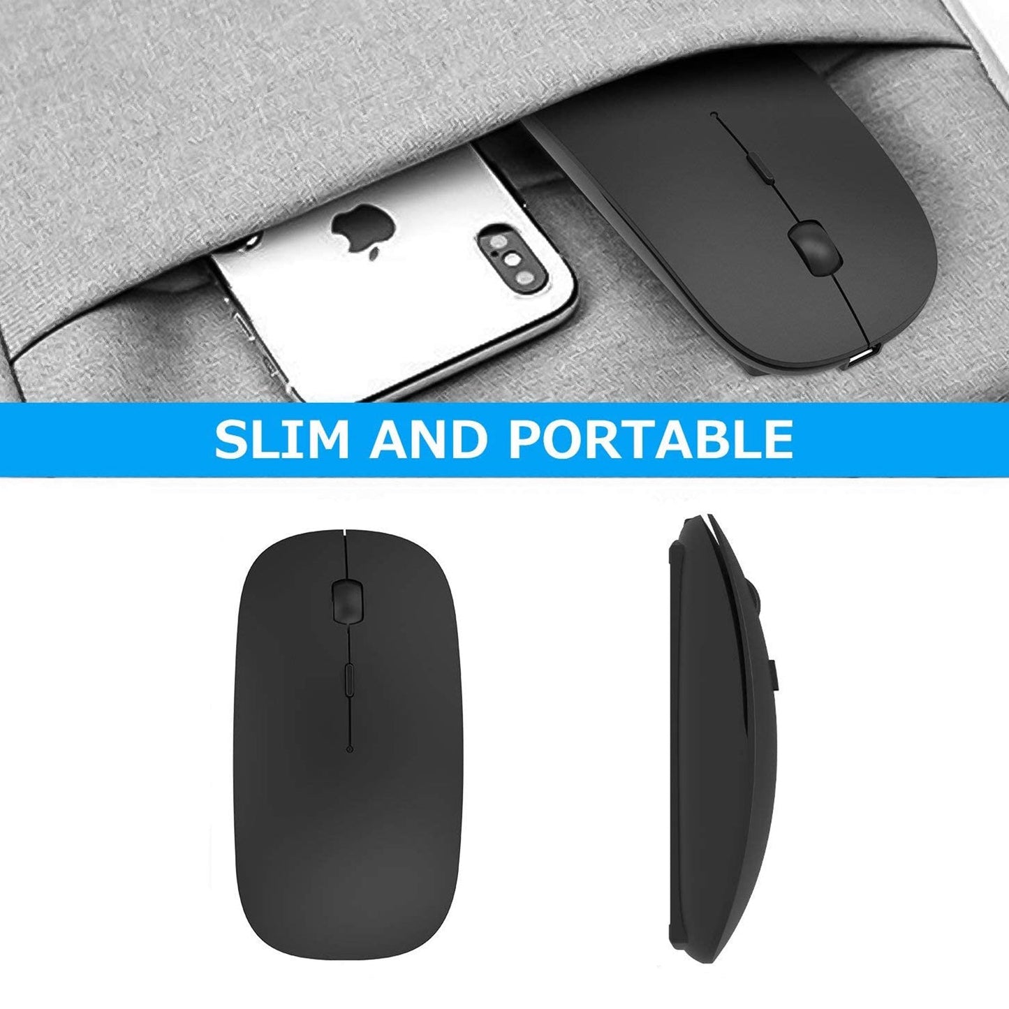 Wireless Mouse for Laptop / PC / Mac / Computer