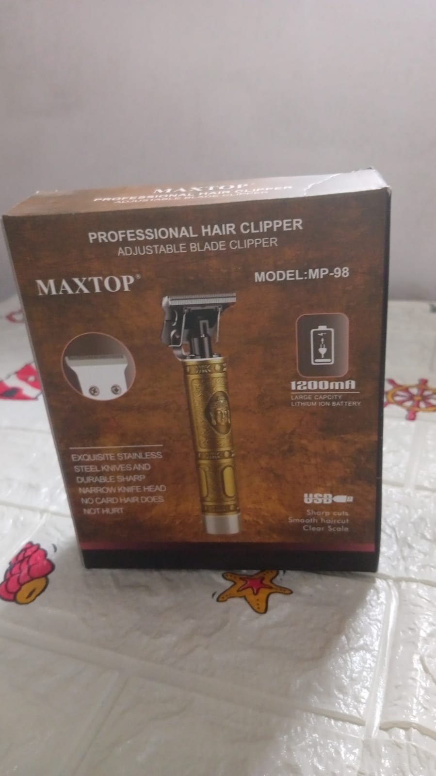 Hair Trimmer for Men Hair Style Trimmer, Professional Hair Clipper, Adjustable Blade Clipper & Shaver for Men, Hair accessories
