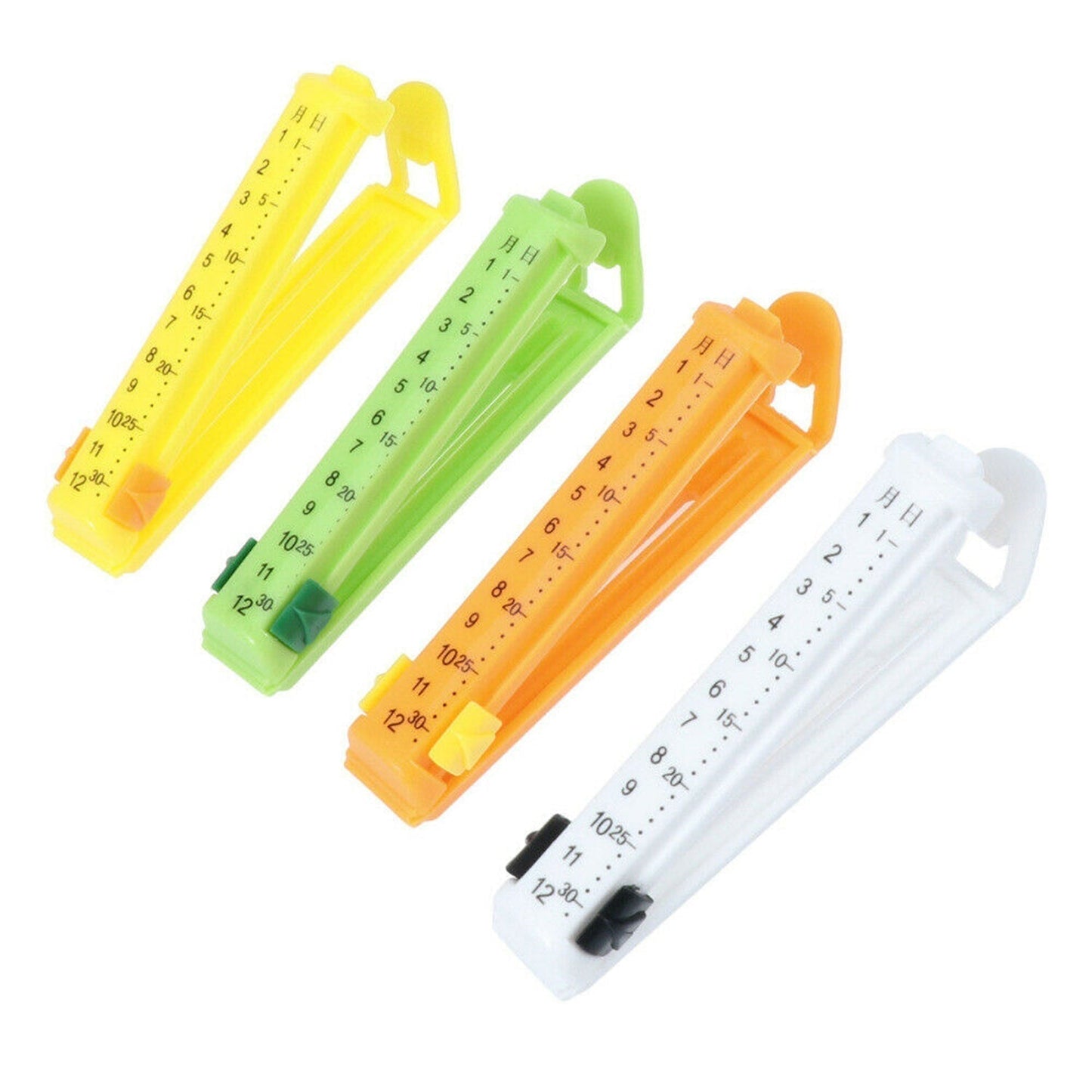 4-Piece Food Sealing Clips – Securely Seal Packaged Foods & Prevent Contamination