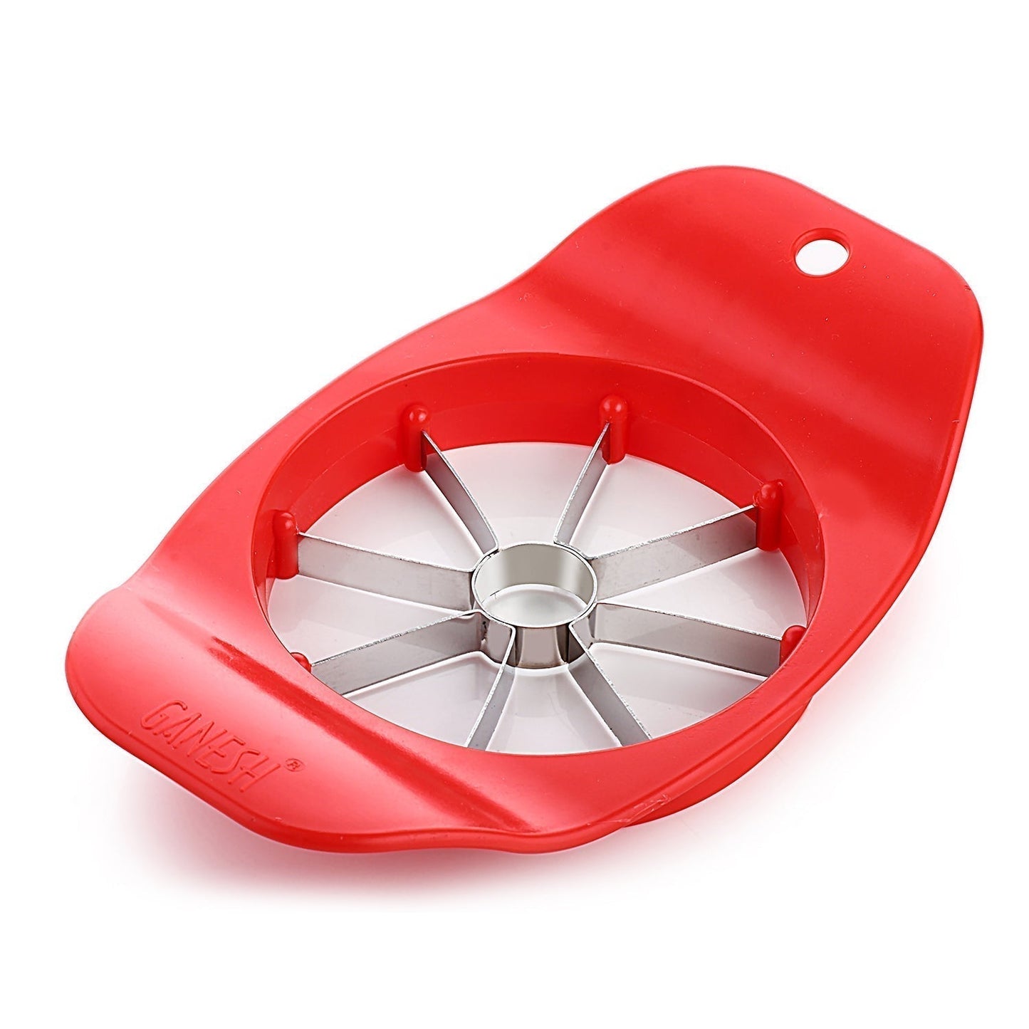 Ganesh Plastic & Stainless Steel Apple cutter (colors may vary)