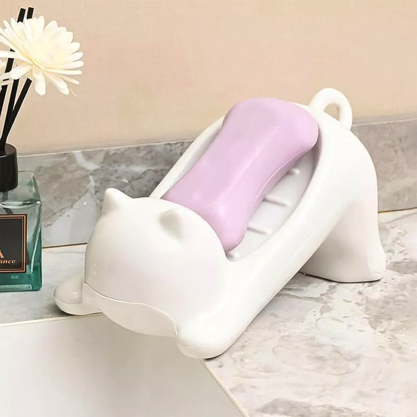 Cartoon Animal Shape Soap Dish Holder (1 Pc)