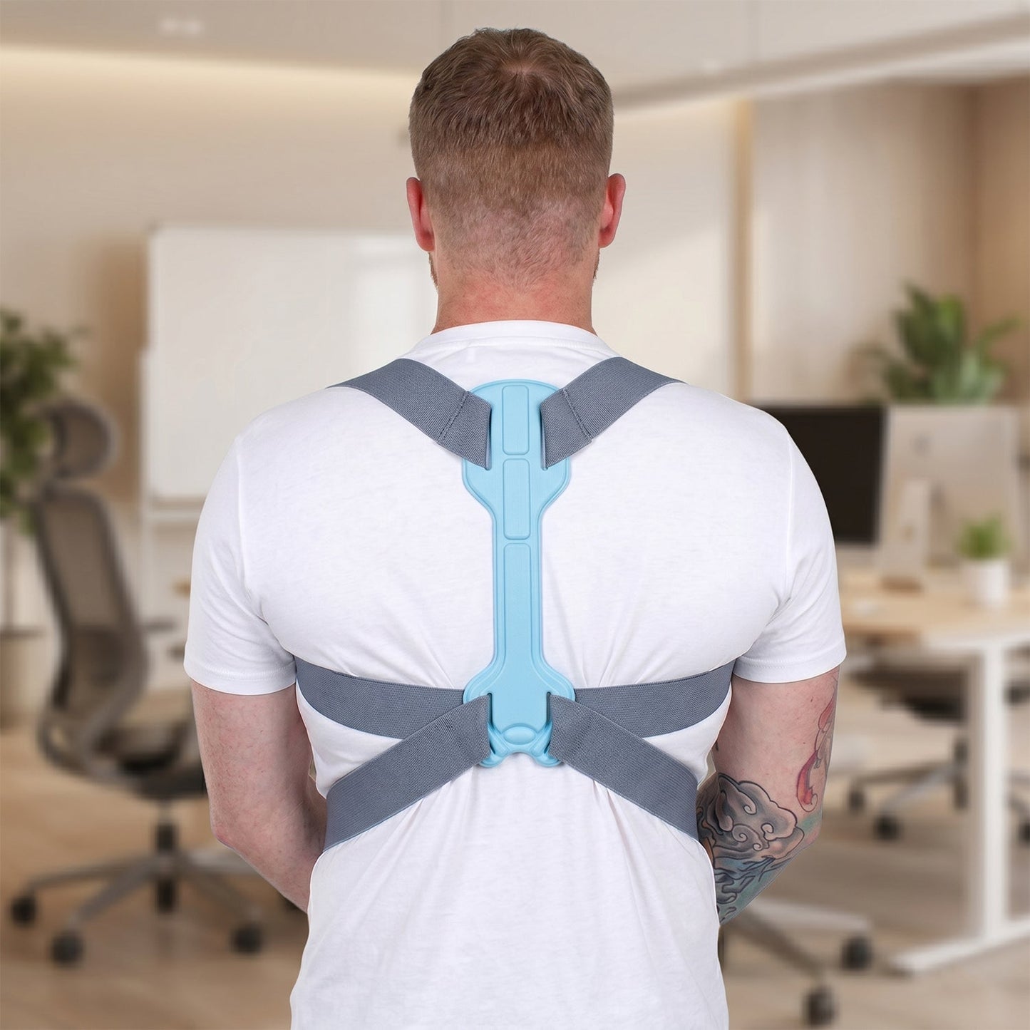 Upper Back Shoulder Spine Alignment Brace Belt for Daily Use