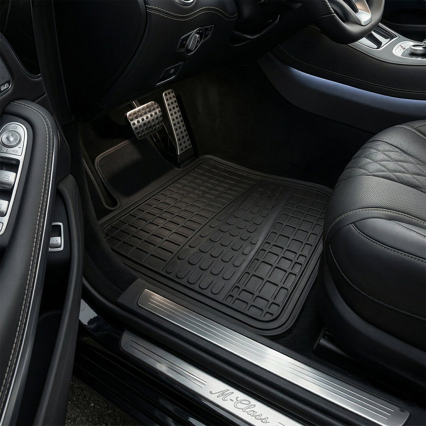Premium Heavy Duty Car Floor Mat Set (4 Pc)