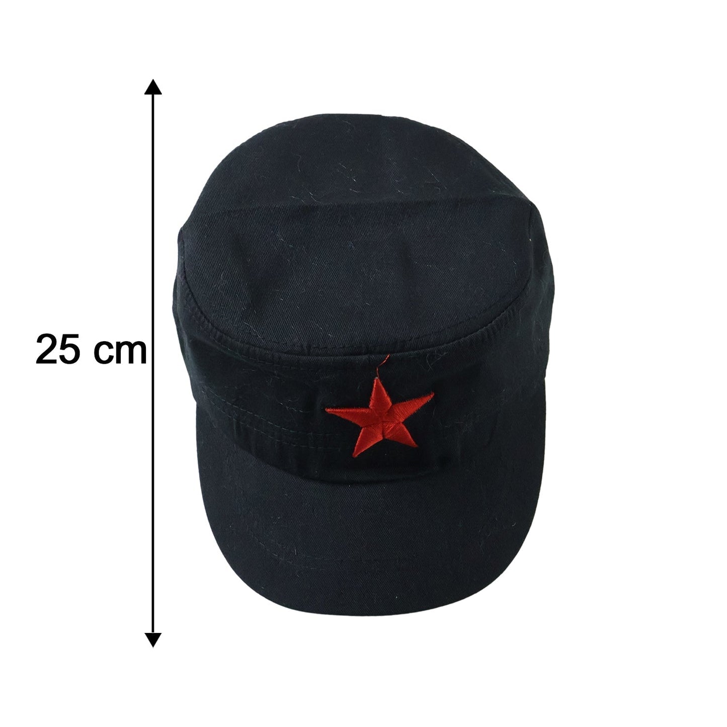 Classic Military Style Red Star Cap (1 Pc)