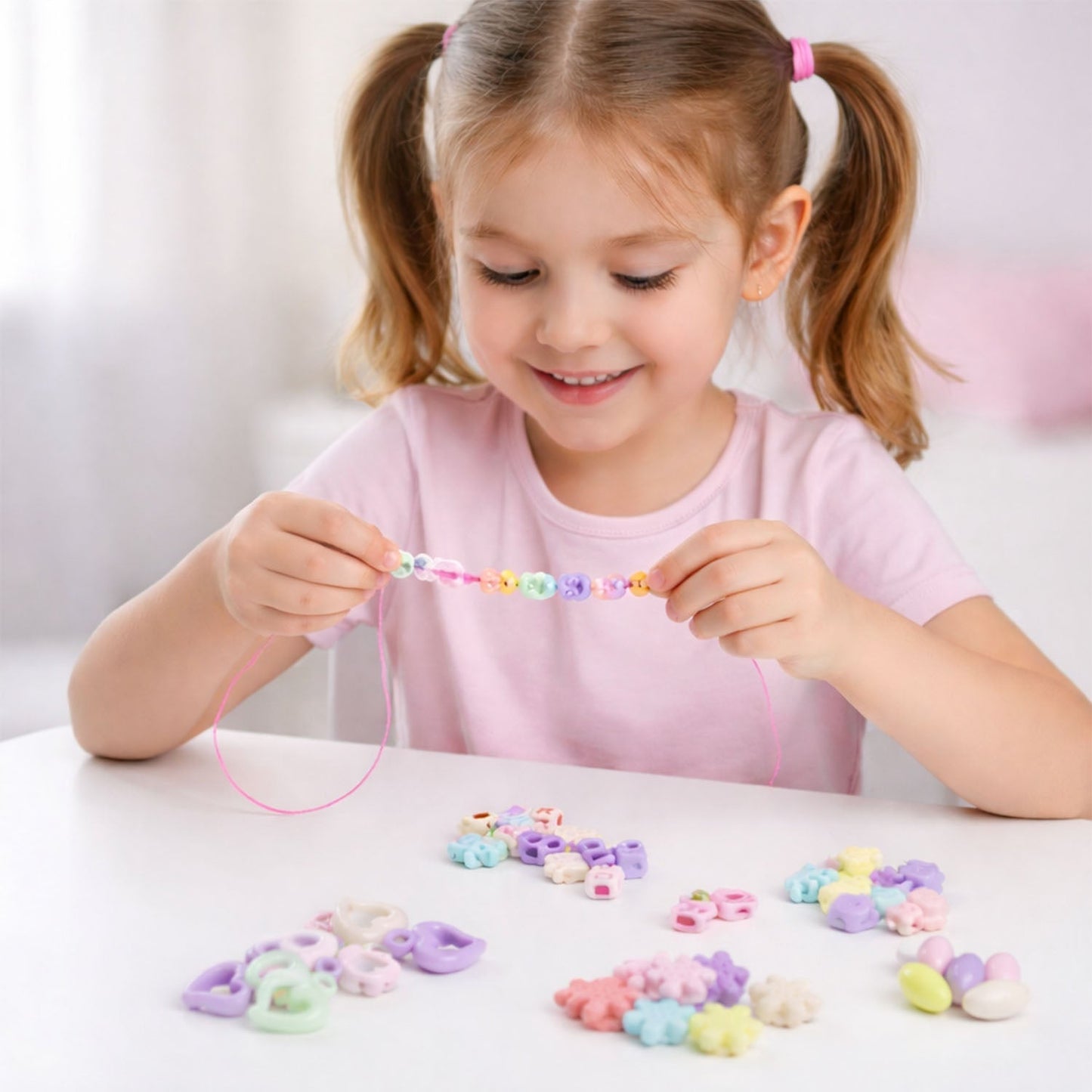 DIY Fashion Beading Jewellery Making Kit (1 Set)