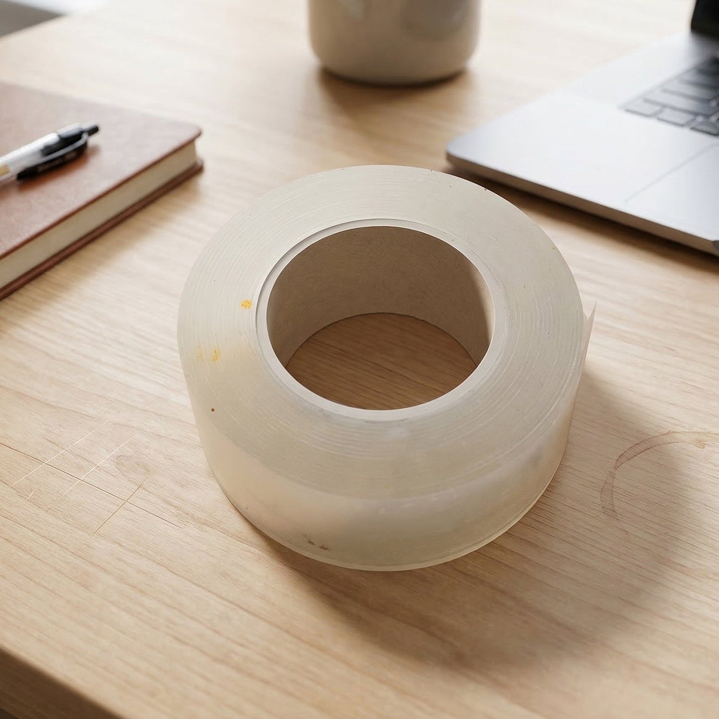 Heavy Duty Transparent Double Sided Nano Adhesive Tape 70x25mm 1 Pc