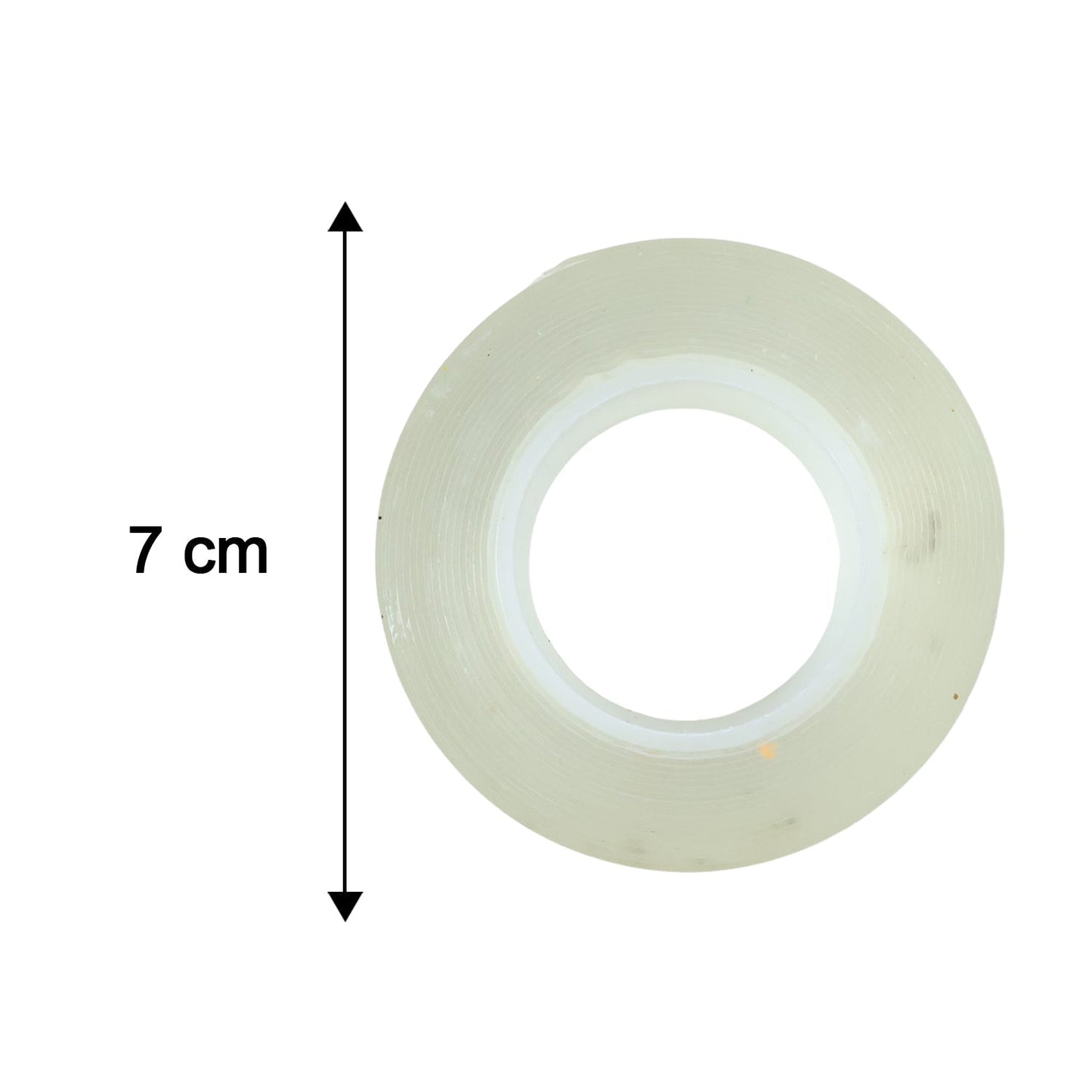 Heavy Duty Transparent Double Sided Nano Adhesive Tape 70x25mm 1 Pc