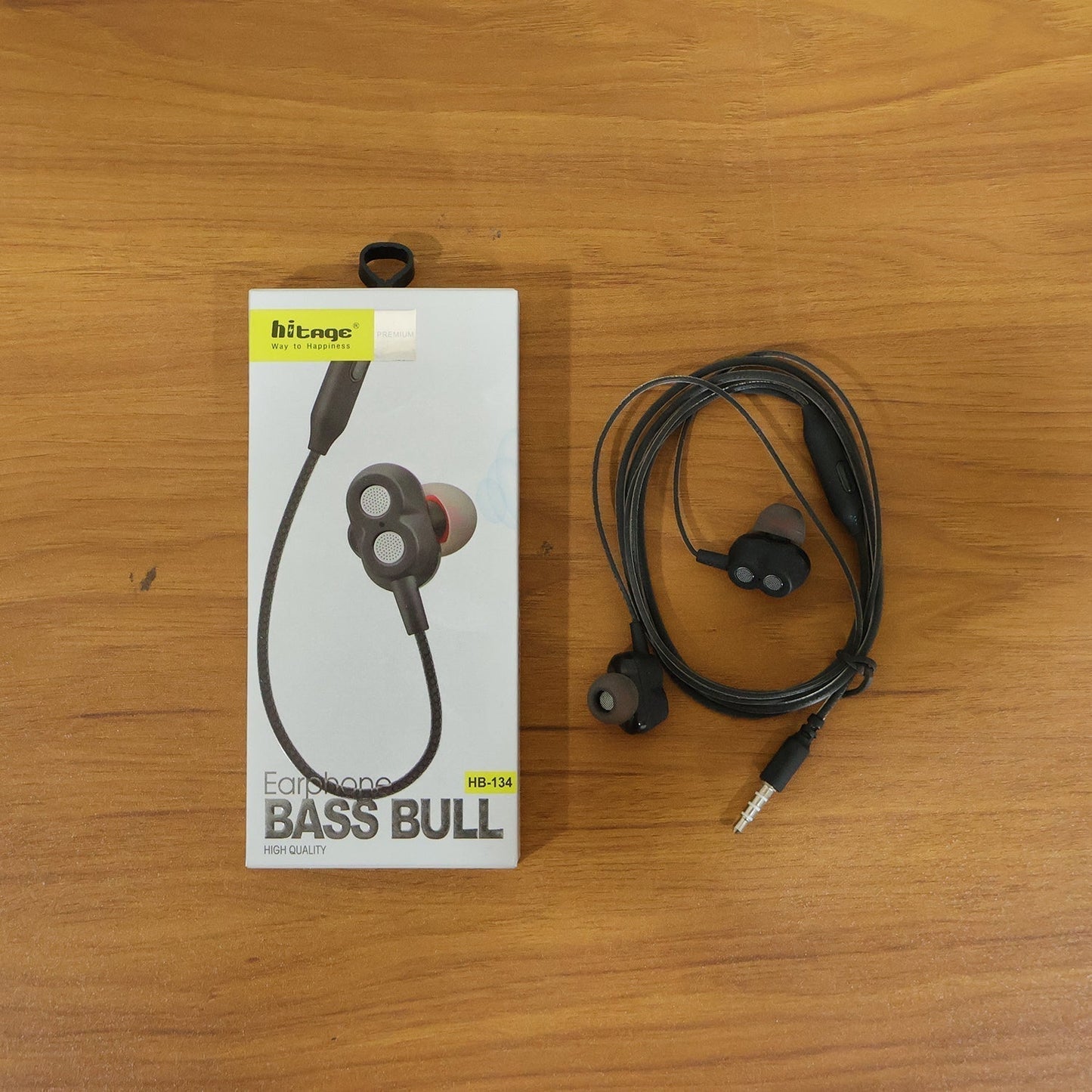 High Bass Stereo Sound Wired In Ear Earphones (1 Pc)