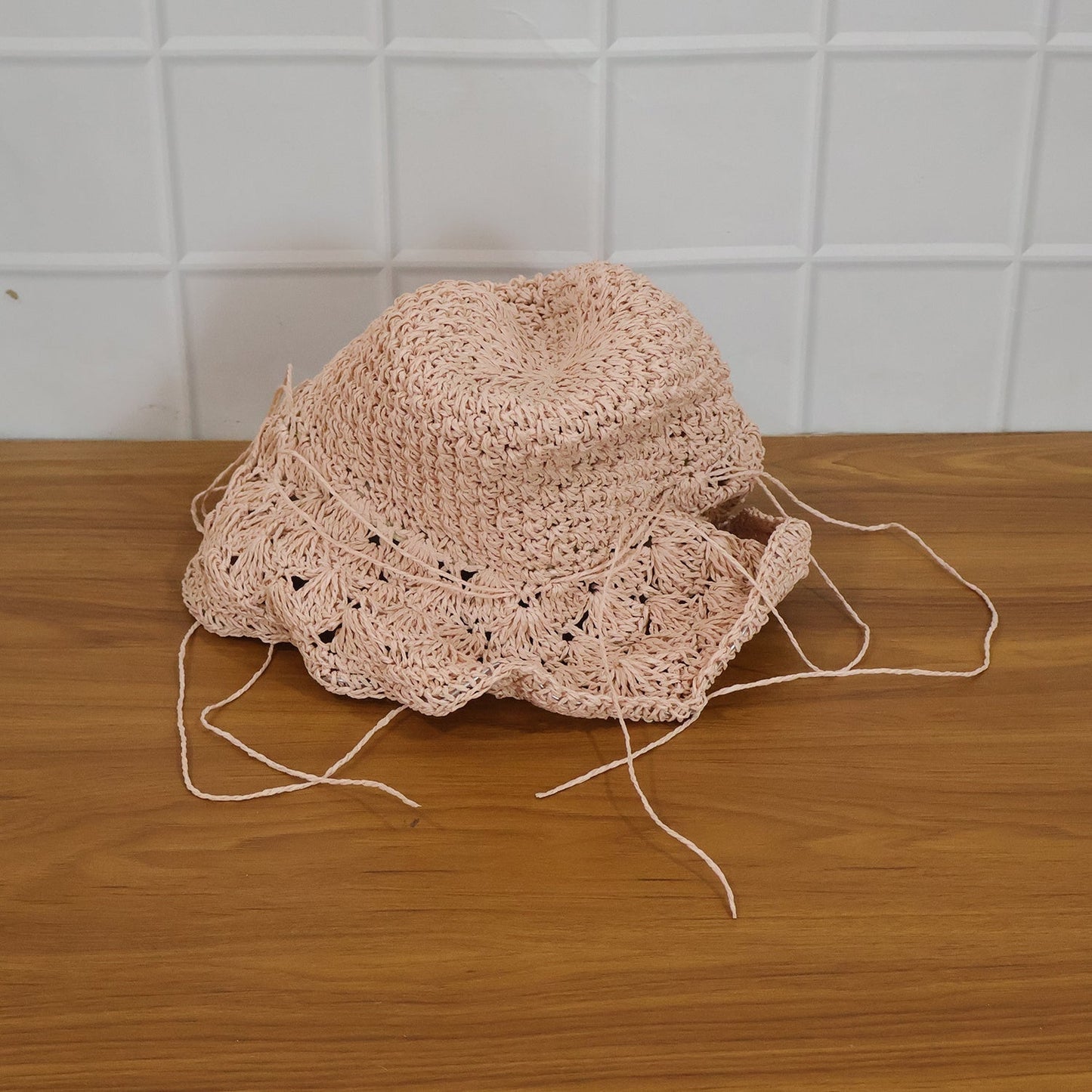Stylish Handwoven Wide Brim Summer Sun Hat Cap (1 Pc)