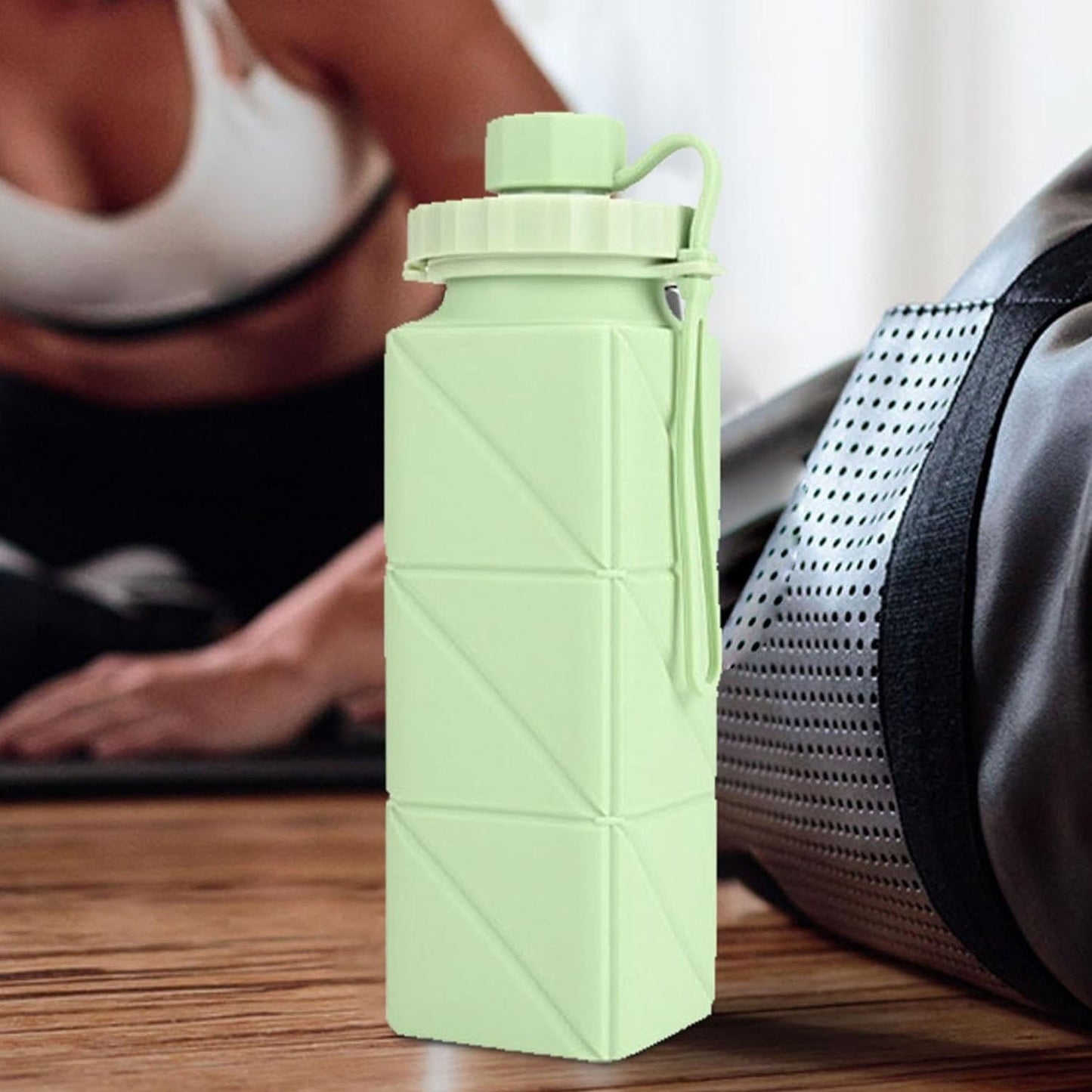 Premium Foldable Collapsible Water Bottle (1 Pc)