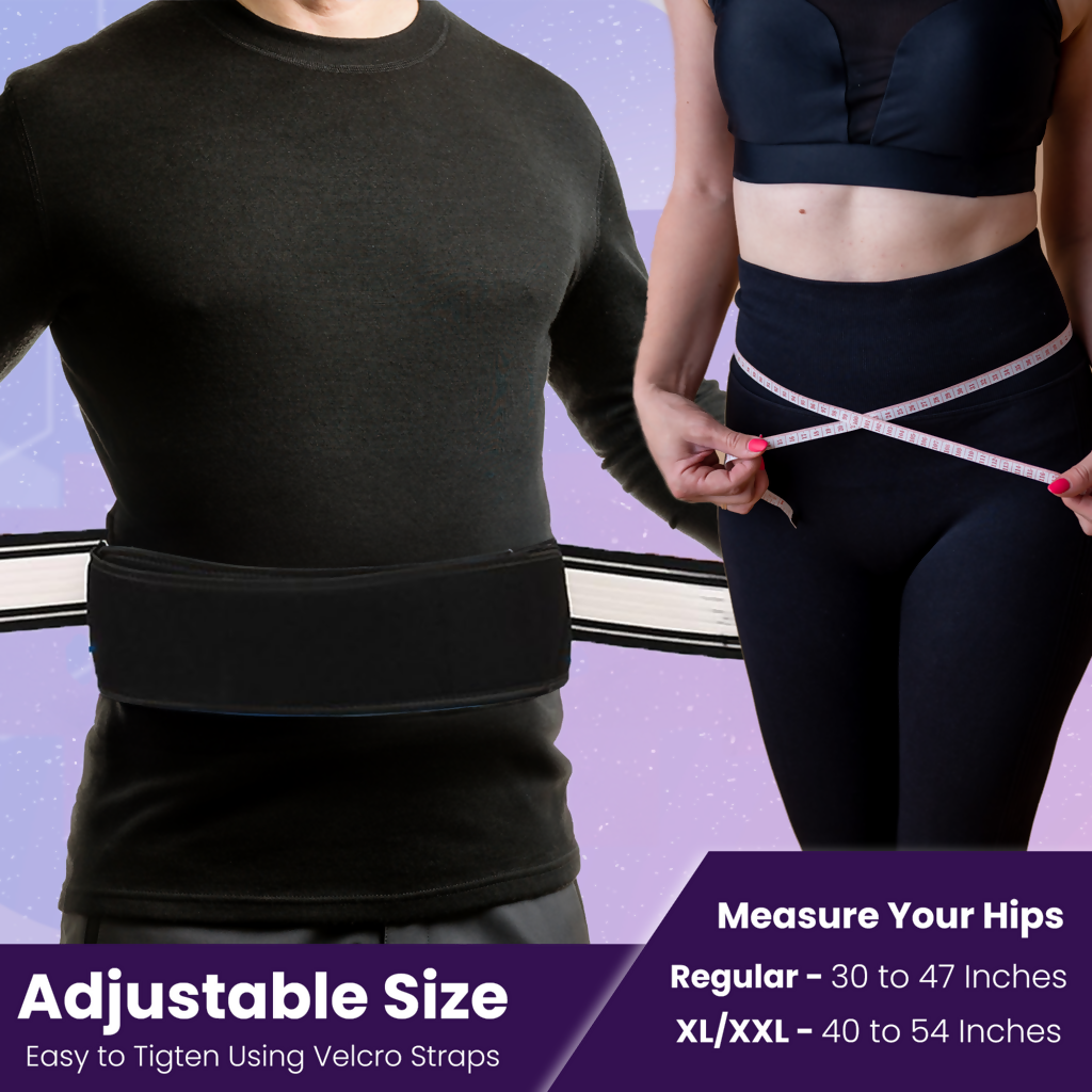 Adjustable Large Size Hip Support Belt for Back & SI Joint Relief