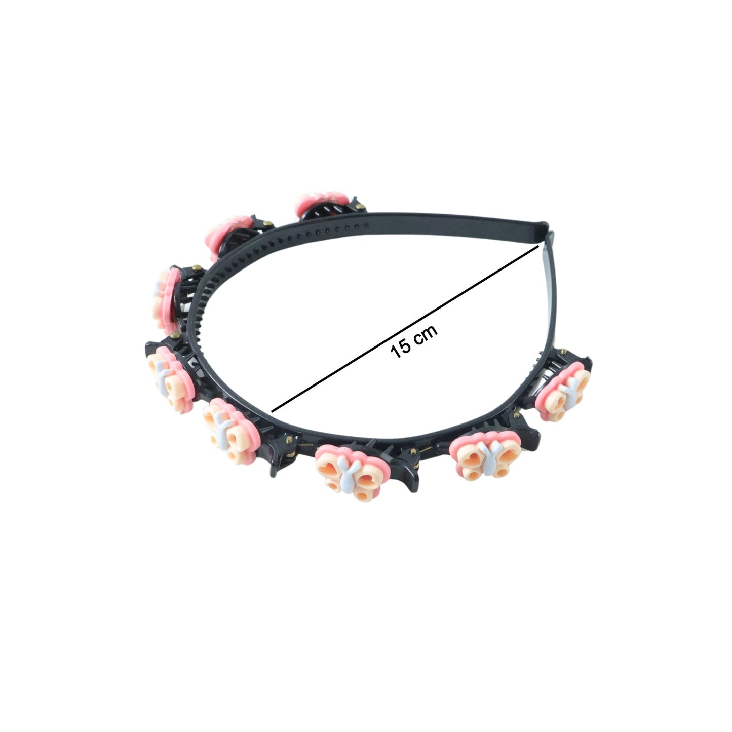 Decorative Floral Beaded Hairband for Women & Girls (1 Pc, Mix Design)