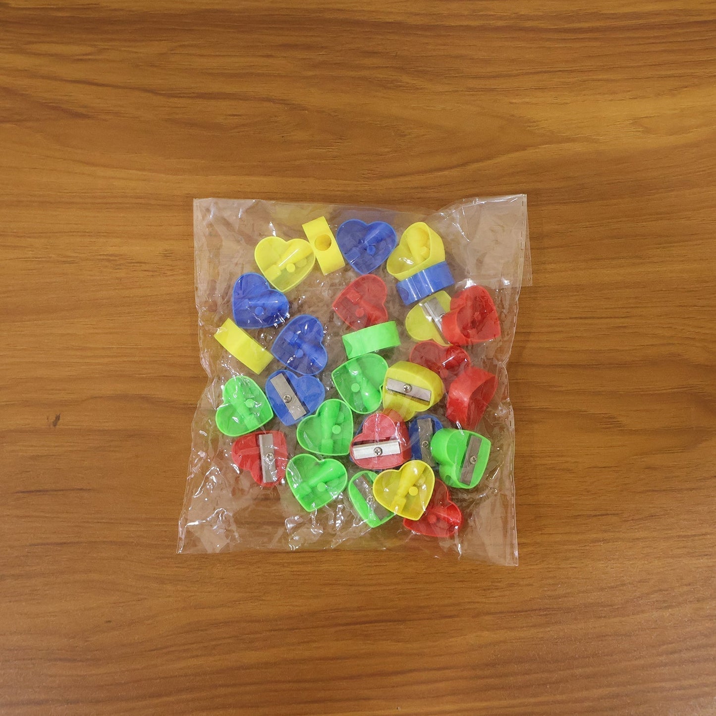 Heart Shape Pencil Sharpener (28 Pc Set)