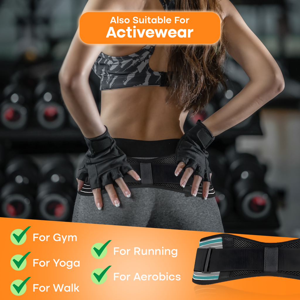 Small Size Adjustable Lower Back Support Belt for Waist & Hip