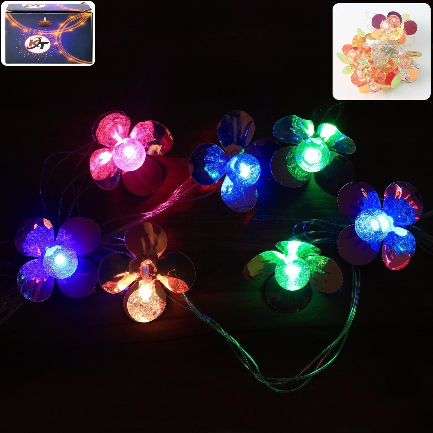 Decorative Flower LED String Lights (8 Meter)