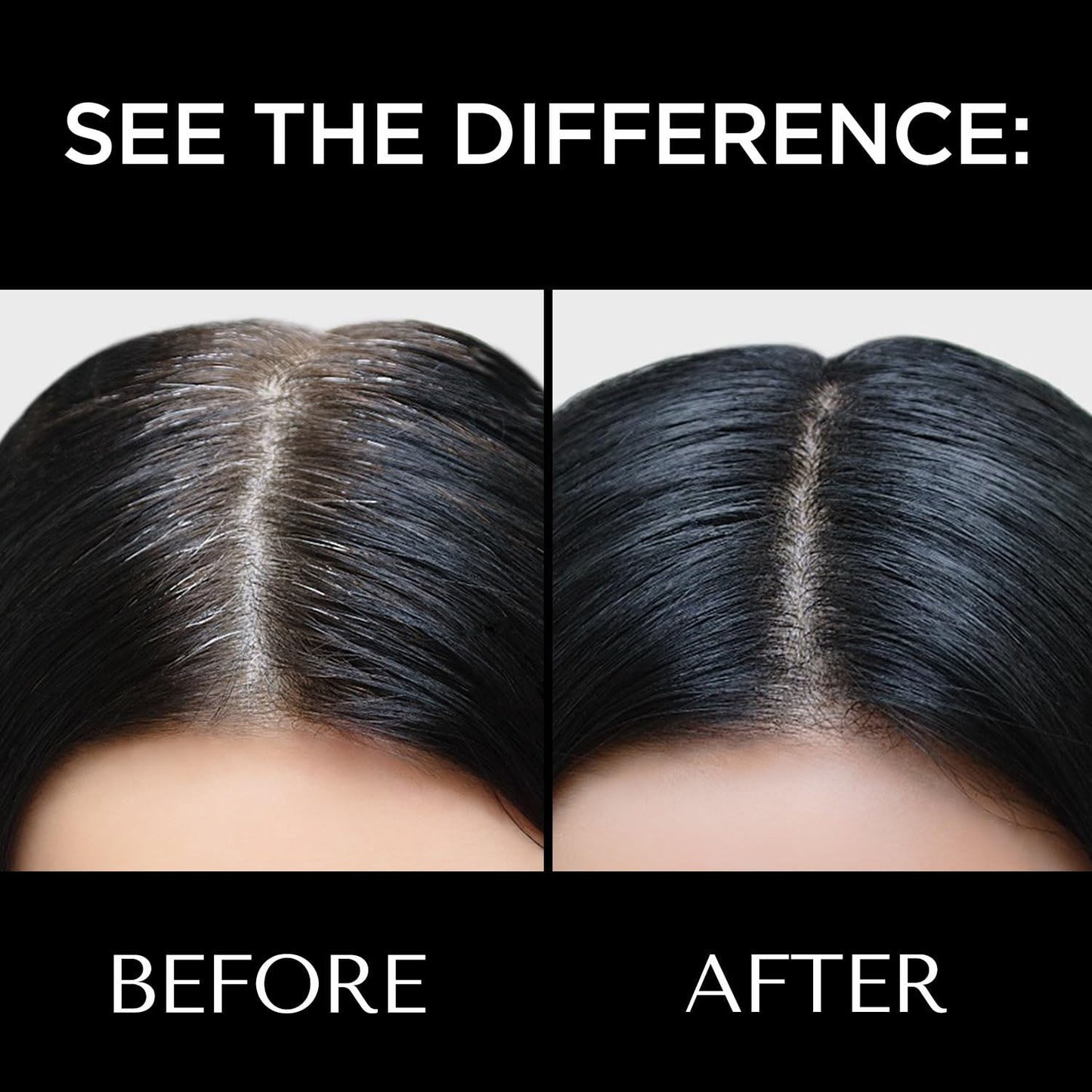 Magic Hairline Color Powder (1 Pc, 4 Black Color)
