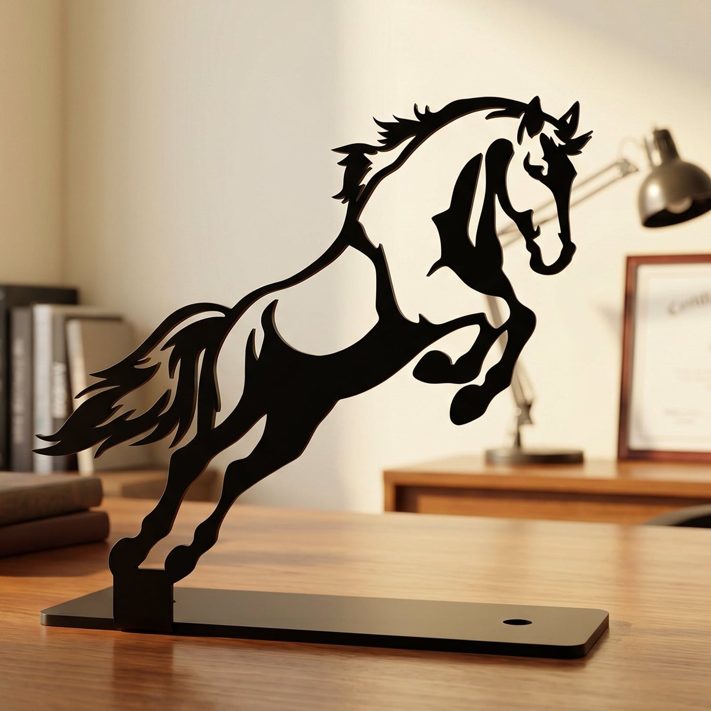 Premium Metal Horse Sculpture Table Décor (1 Pc)