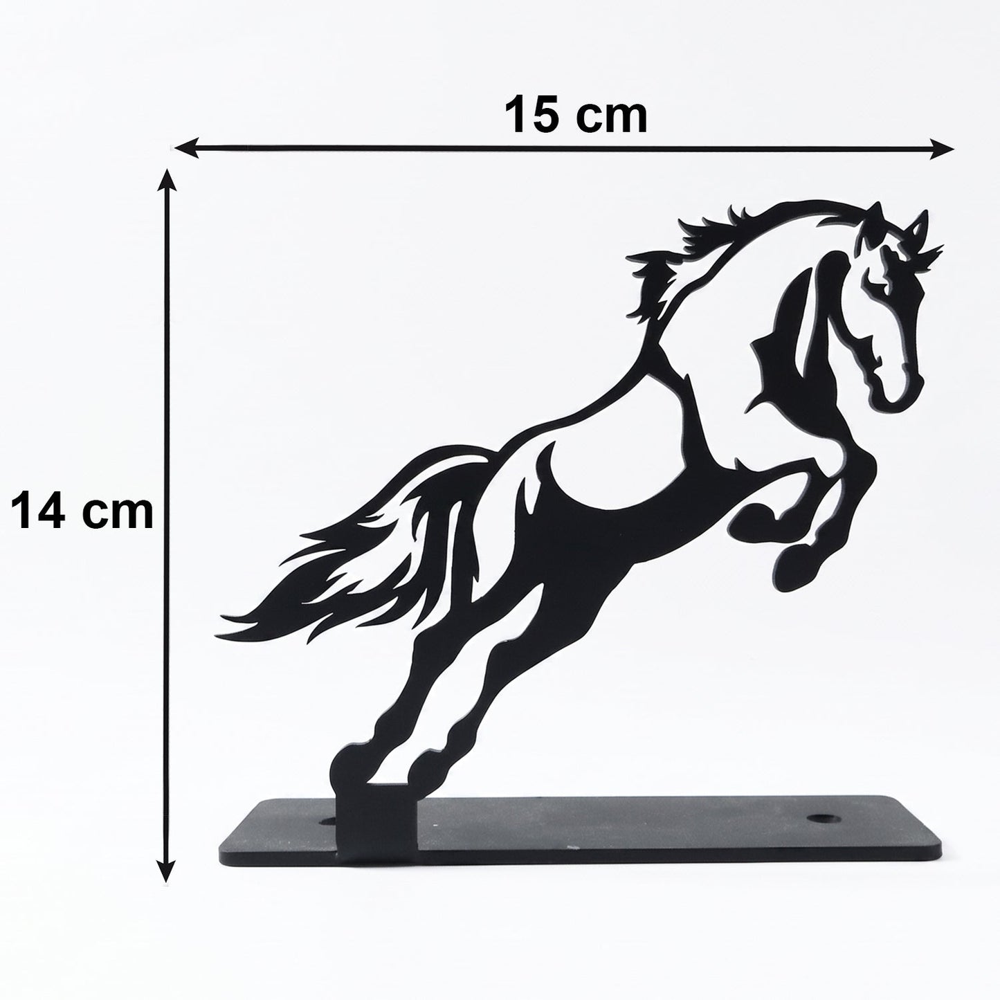 Premium Metal Horse Sculpture Table Décor (1 Pc)