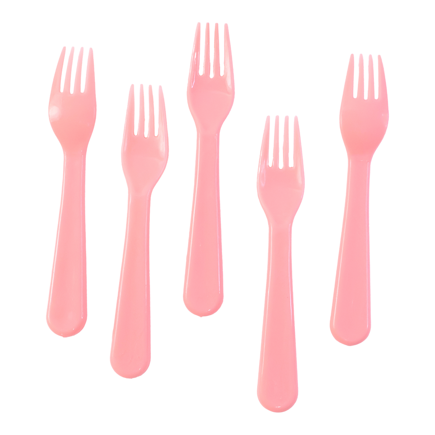 Plastic Fork Spoon, Baby Fork Spoon Dessert Spoon (5pc set)
